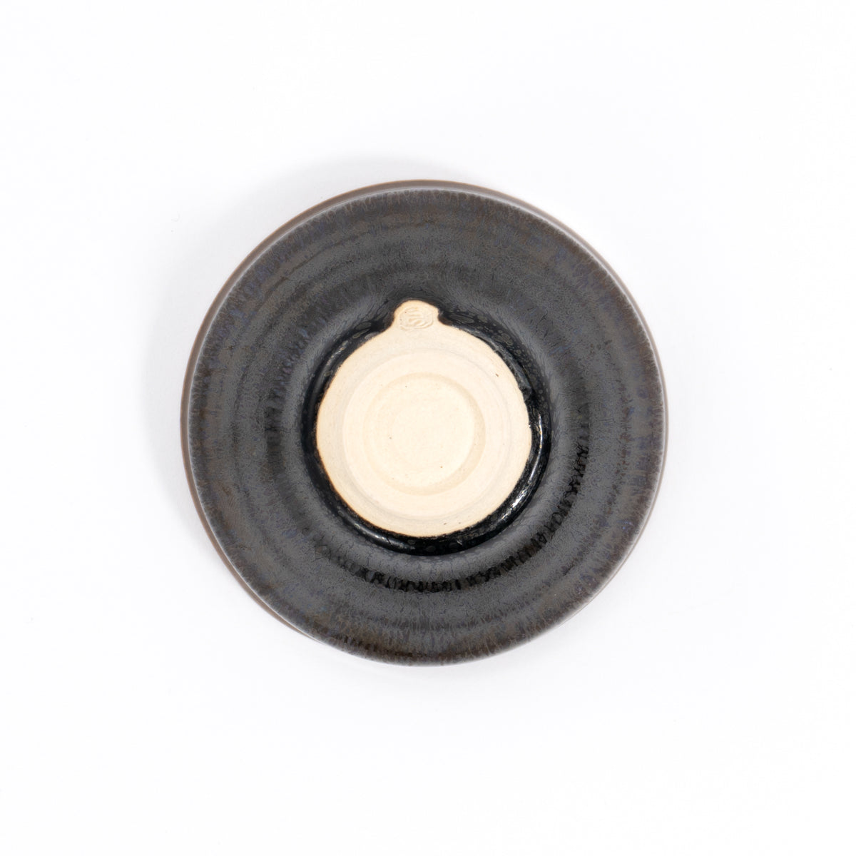 ぐい呑 金天目 和泉良法 - Handcrafted Japanese pottery from Kyoto - Kyo ware / Kiyomizu ware.