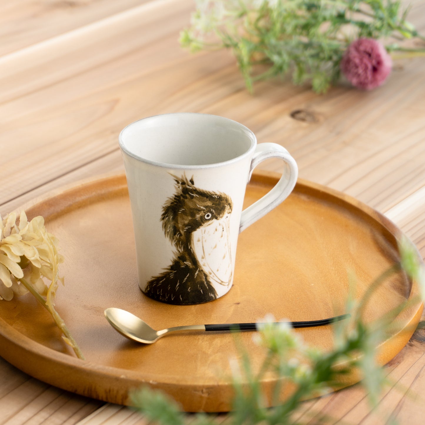 【清水焼】コーヒーカップ ハシビロコウB 澤田卓伸 KOTOPOTTER