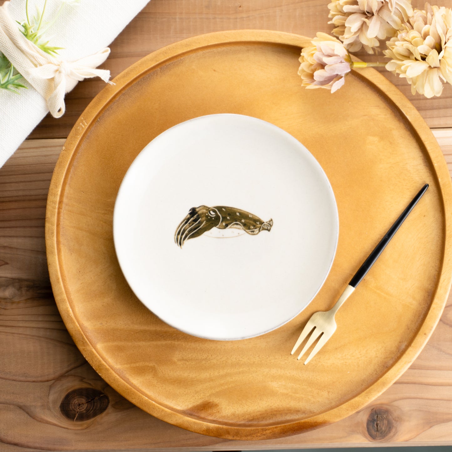 【清水焼】4.5寸皿 コウイカ 澤田卓伸 KOTOPOTTER