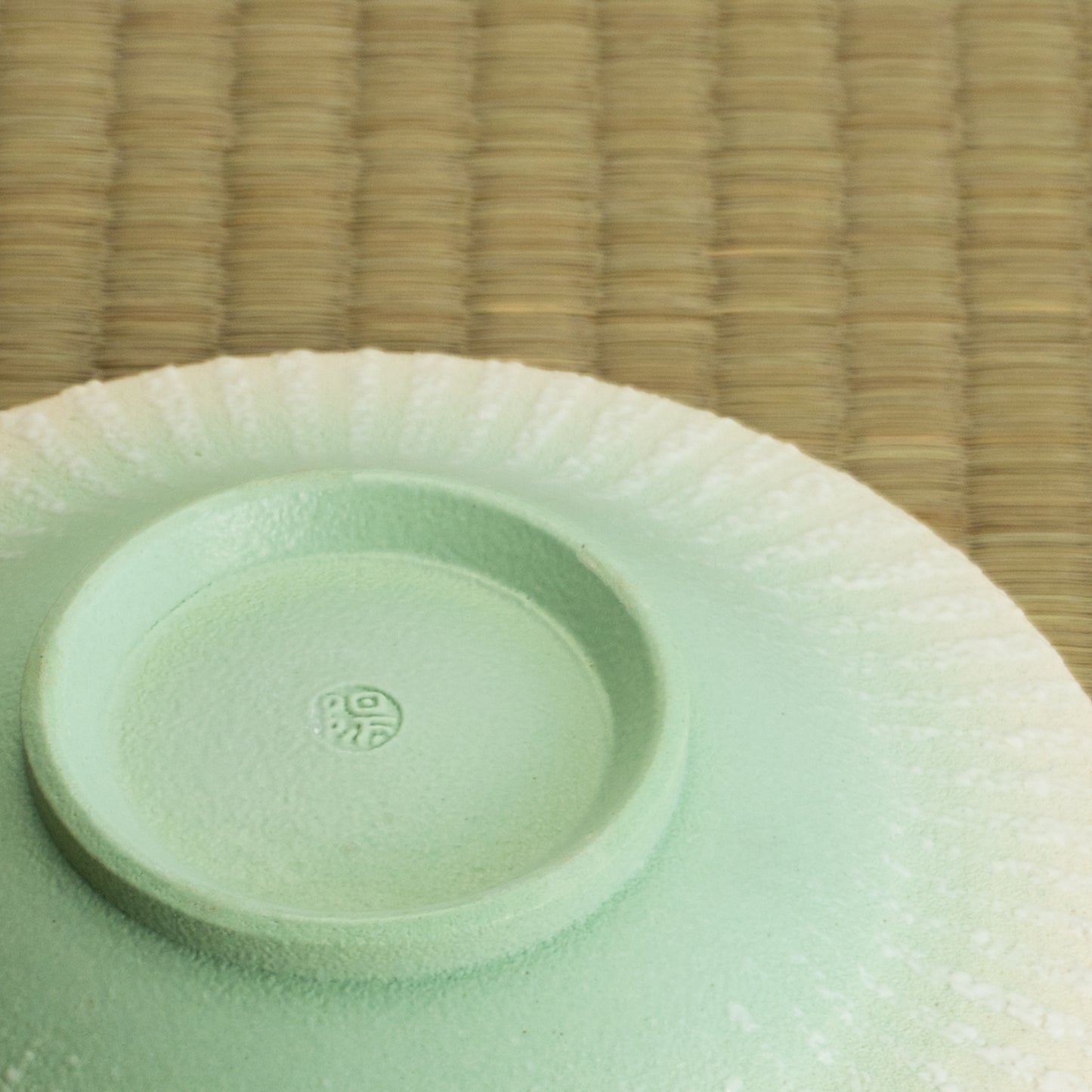 【清水焼】デザートプレート 石畳 苔 竹村陽太郎 KOTOPOTTER