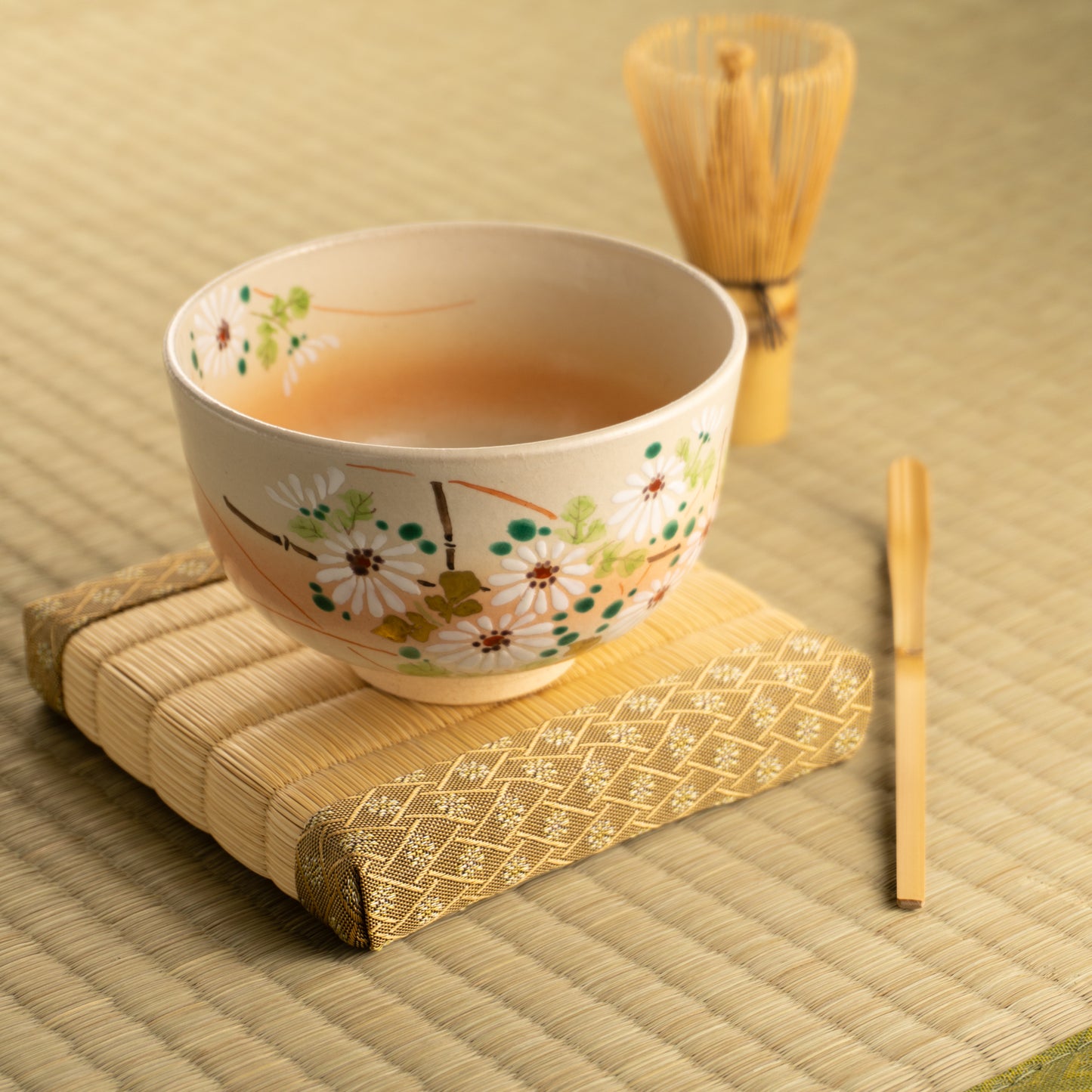 【清水焼】抹茶碗 白菊 亨 KOTOPOTTER