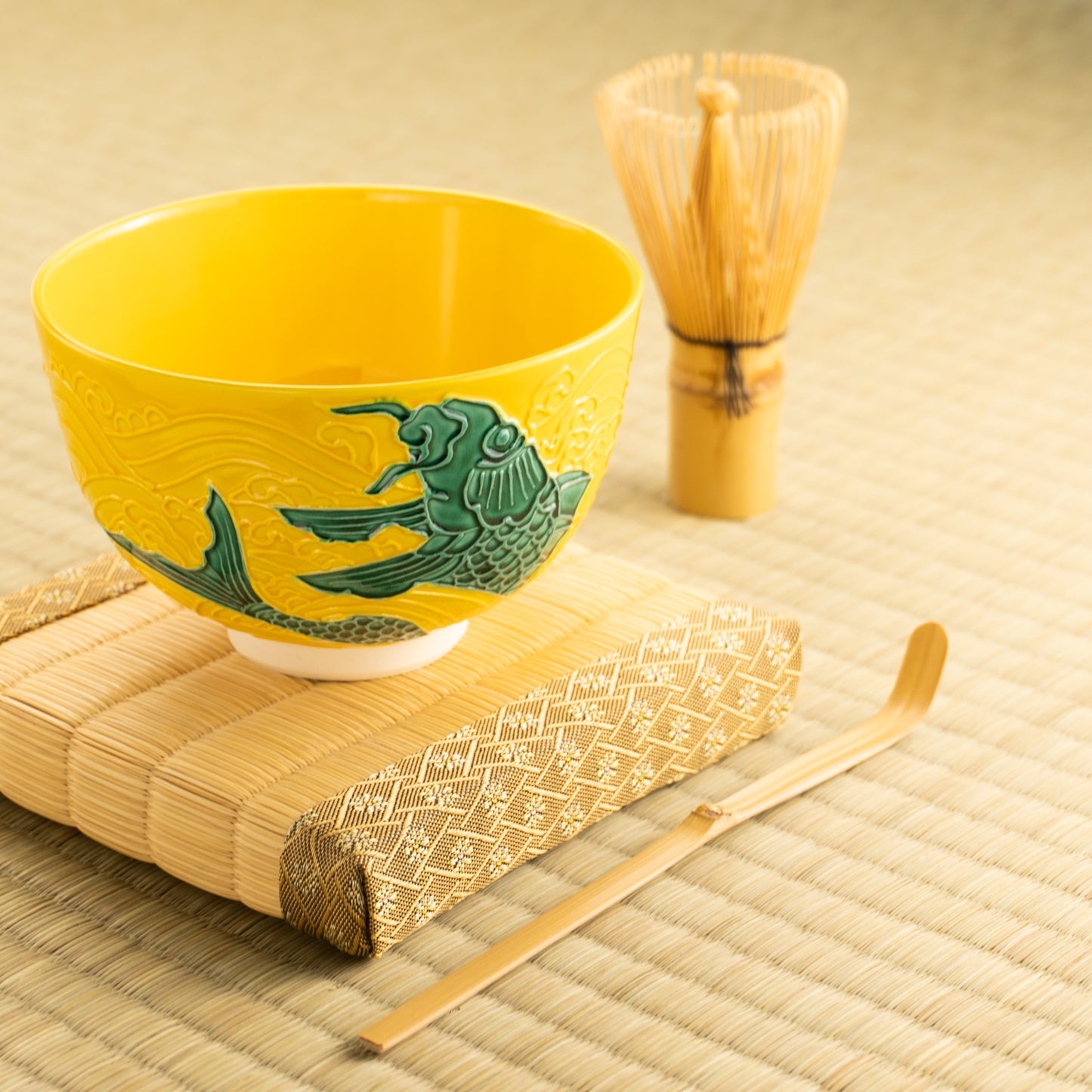 【清水焼】抹茶碗 荒磯 山本一如 KOTOPOTTER