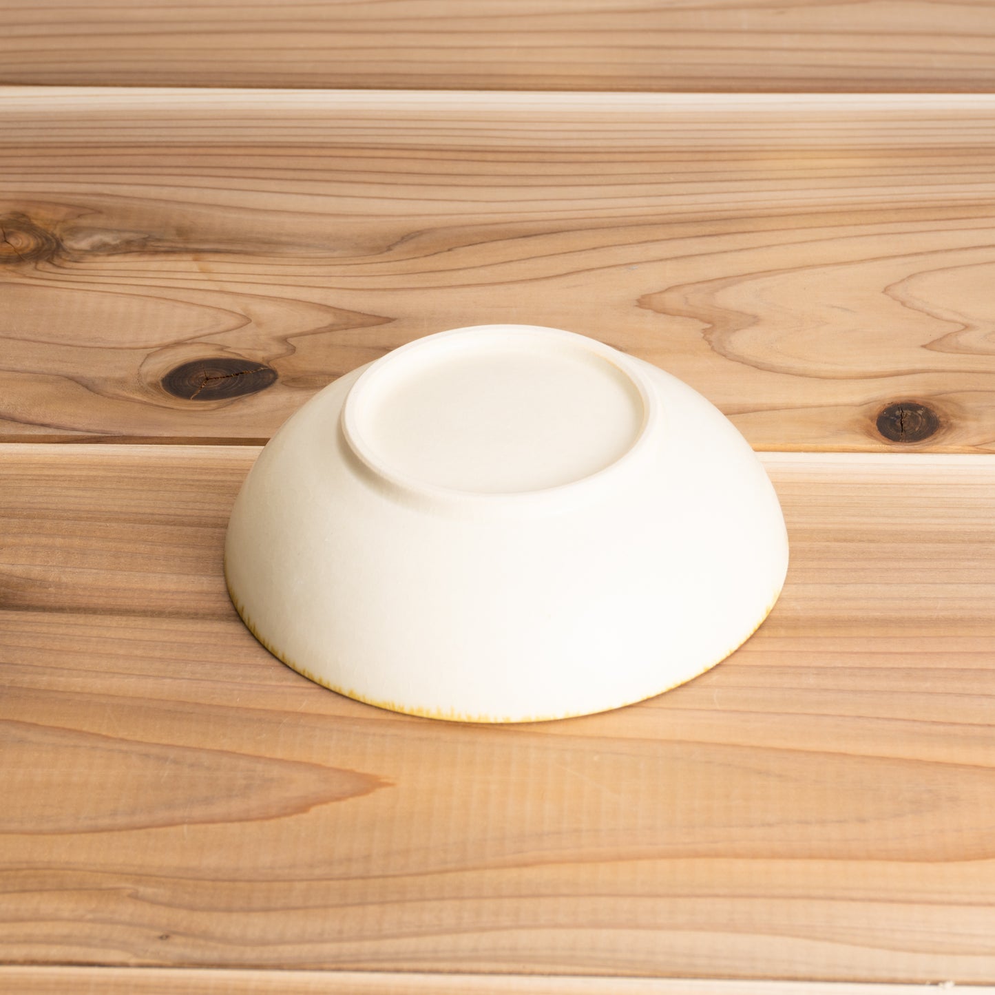 【清水焼】ボウル 安南手トリ 白 的場美幸 KOTOPOTTER