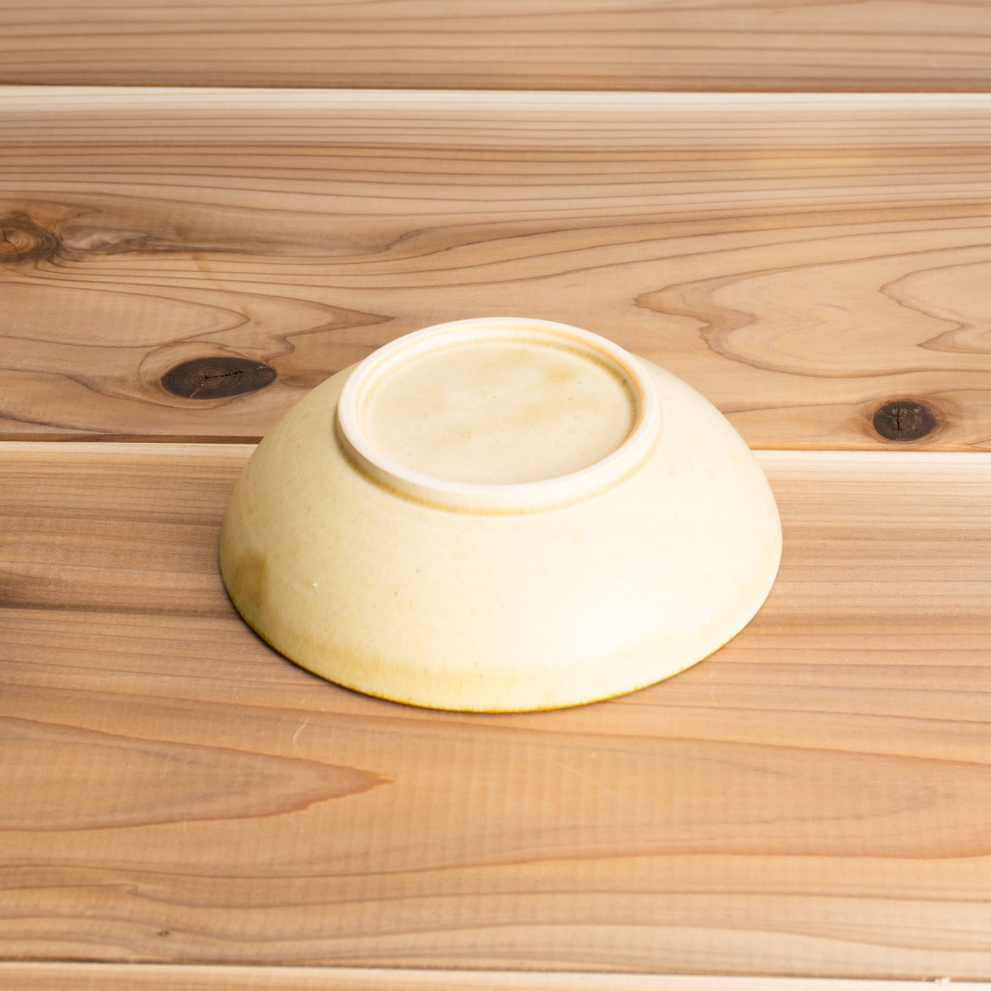 【清水焼】ボウル 安南手トリ 黄 的場美幸 KOTOPOTTER