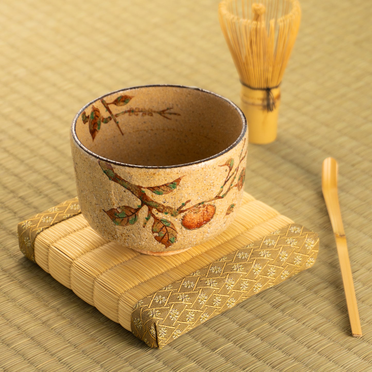 【清水焼】抹茶碗 灰釉 木守 中村良二 KOTOPOTTER