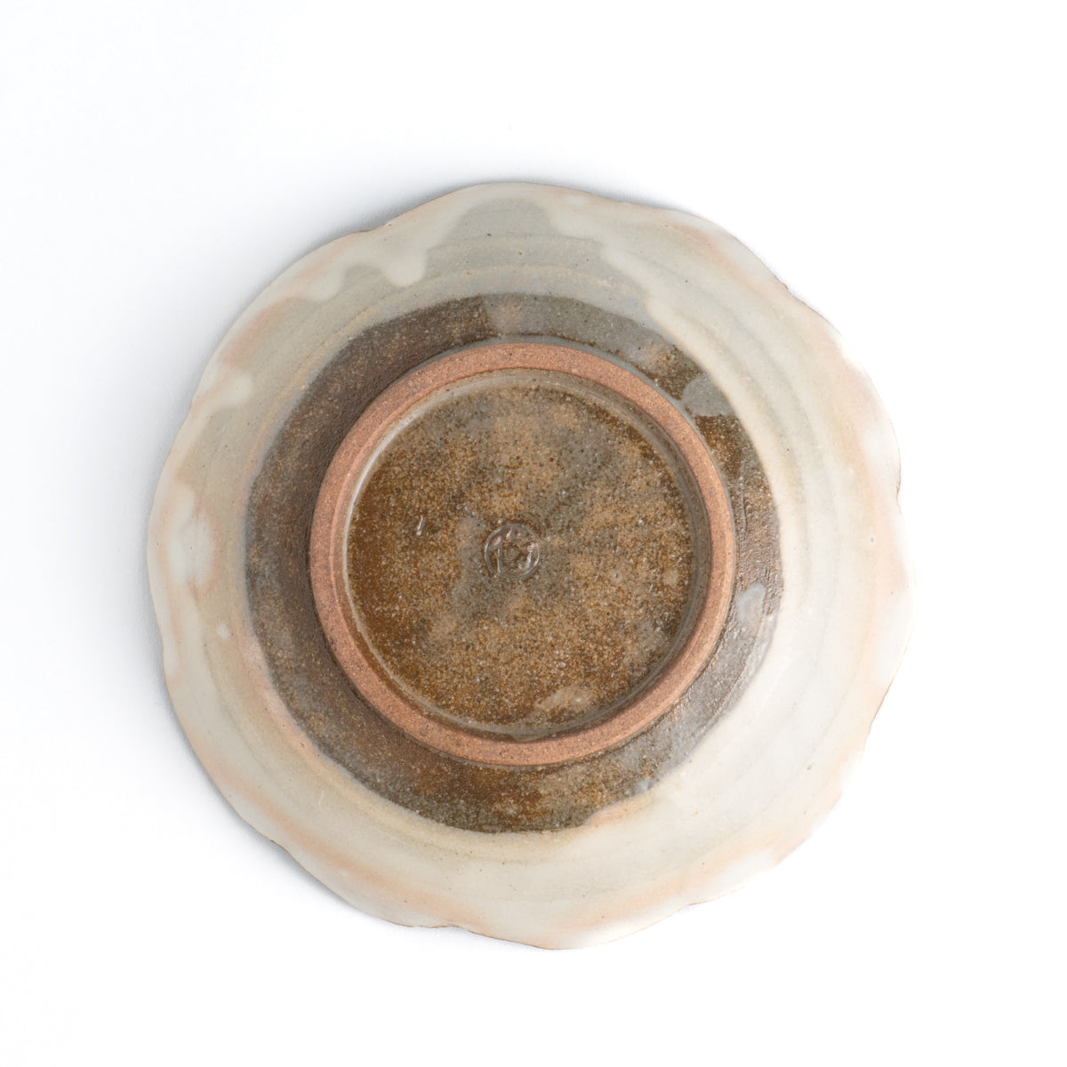 輪花鉢 藤 俊山窯 - Handcrafted Japanese pottery from Kyoto - Kyo ware / Kiyomizu ware.