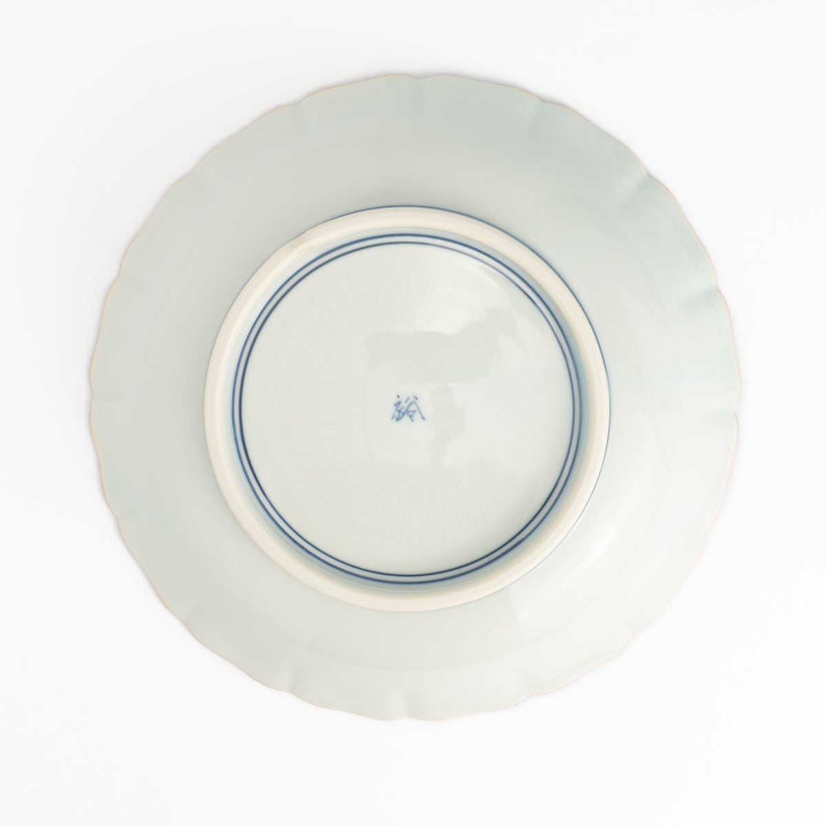 スーププレート 交趾瓔珞紋 秀峰堂 - Handcrafted Japanese pottery from Kyoto - Kyo ware / Kiyomizu ware.