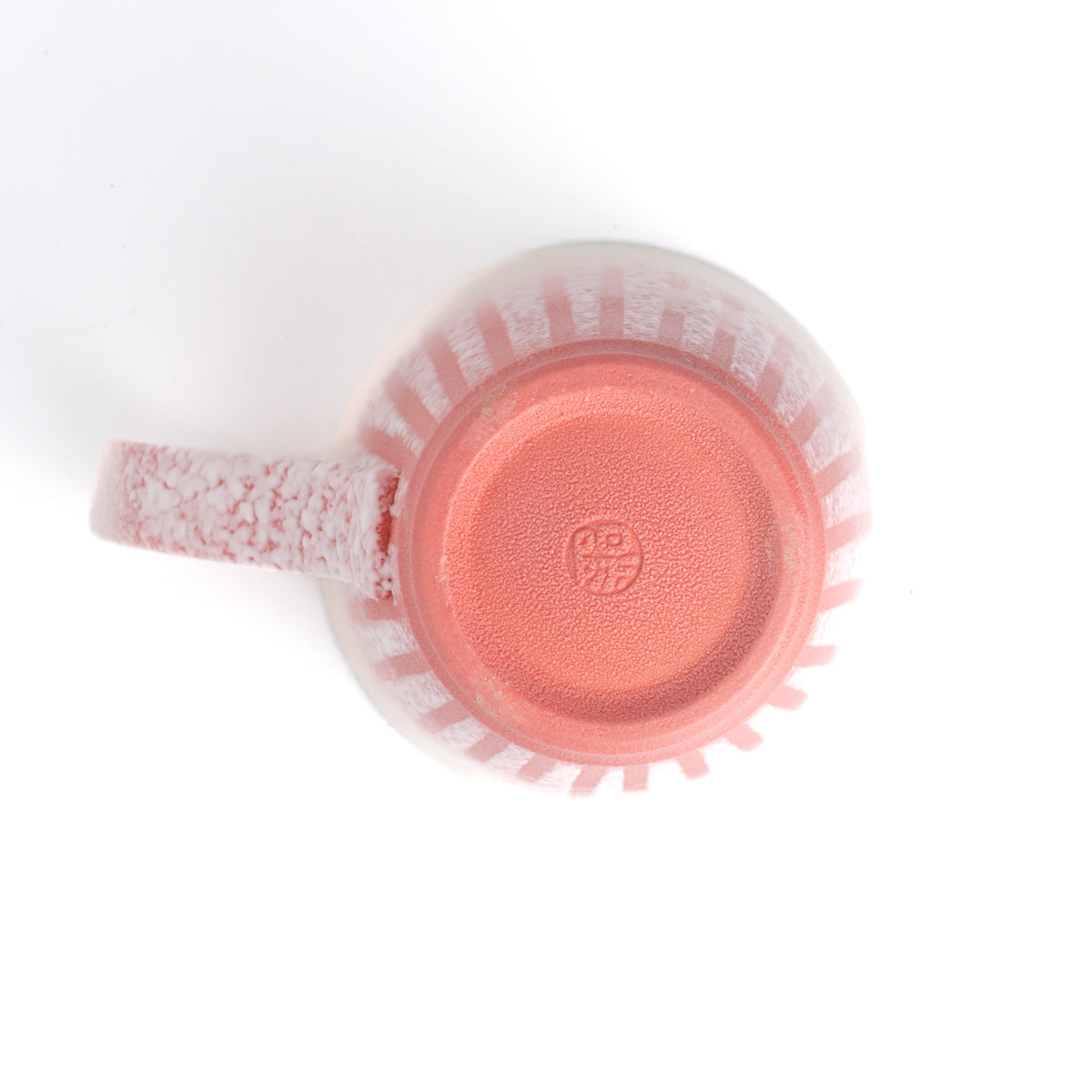 マグカップ 釉泥彩 桃色 竹村陽太郎 - Handcrafted Japanese pottery from Kyoto - Kyo ware / Kiyomizu ware.