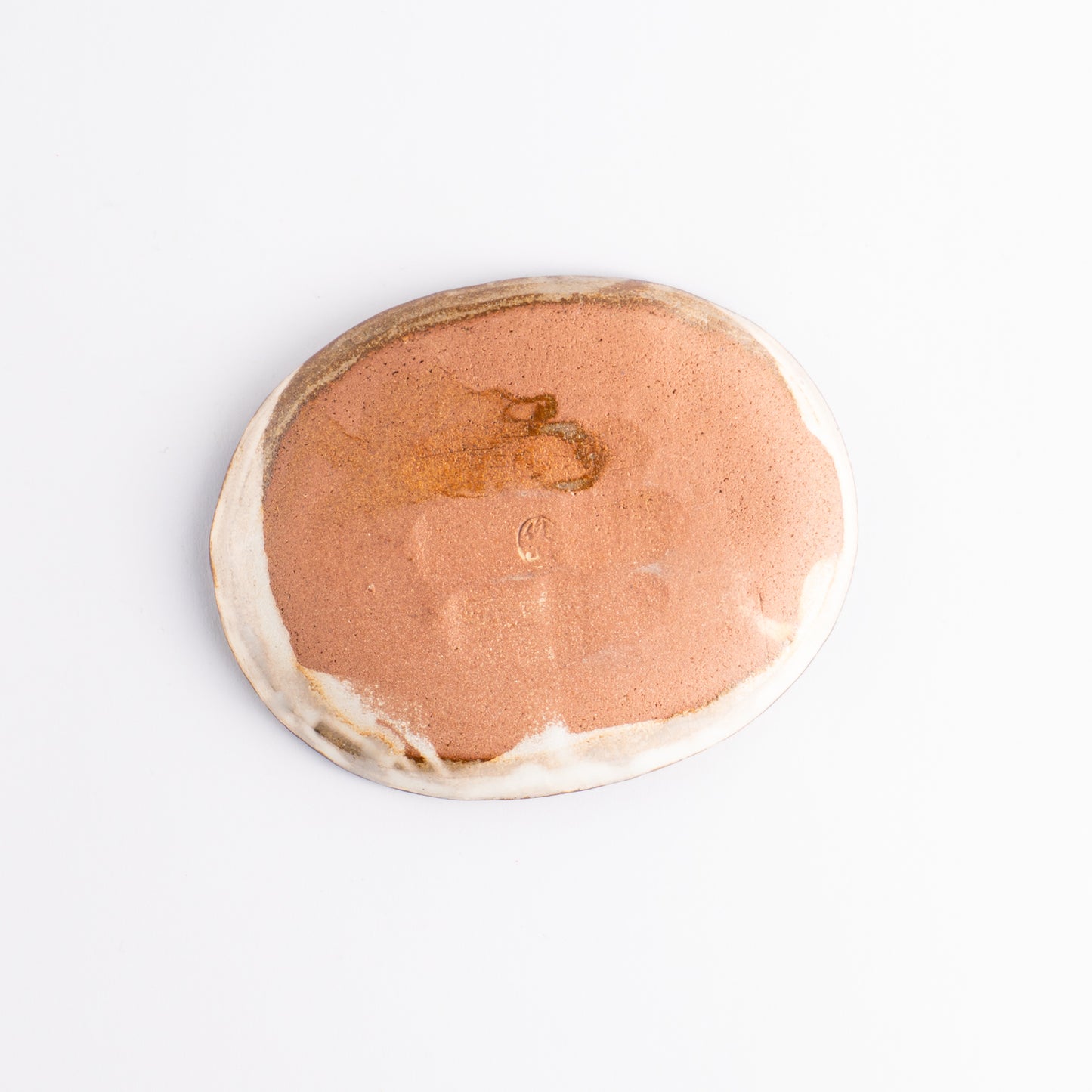 【清水焼】楕円小皿 梅 俊山窯 KOTOPOTTER