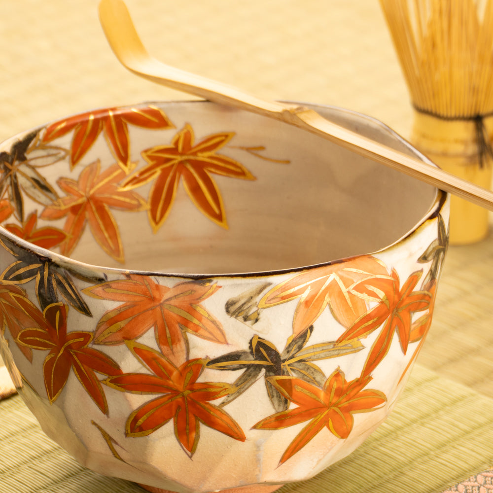 抹茶碗 錦秋 俊山窯 KOTOPOTTER