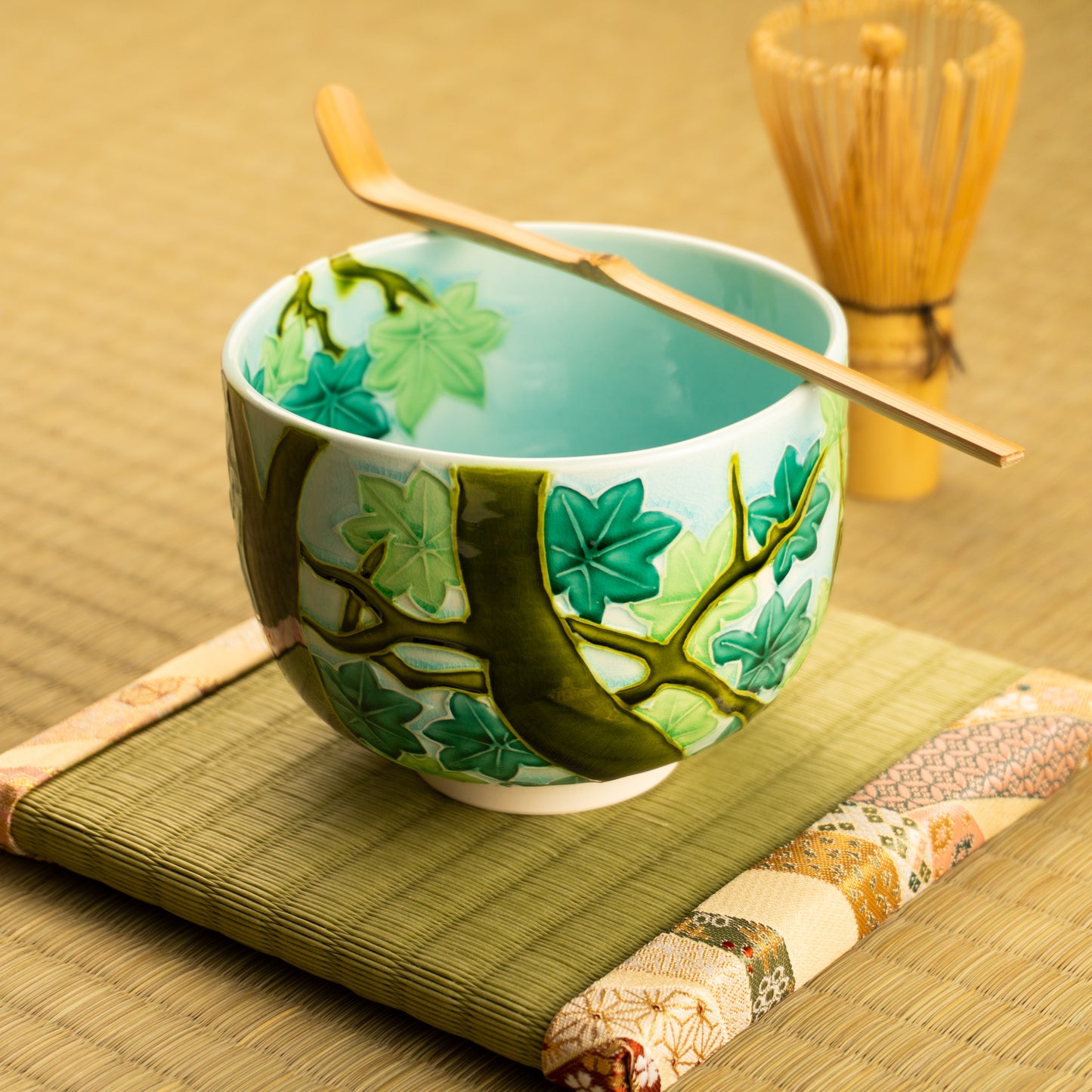 抹茶碗 青楓 山本一如 KOTOPOTTER