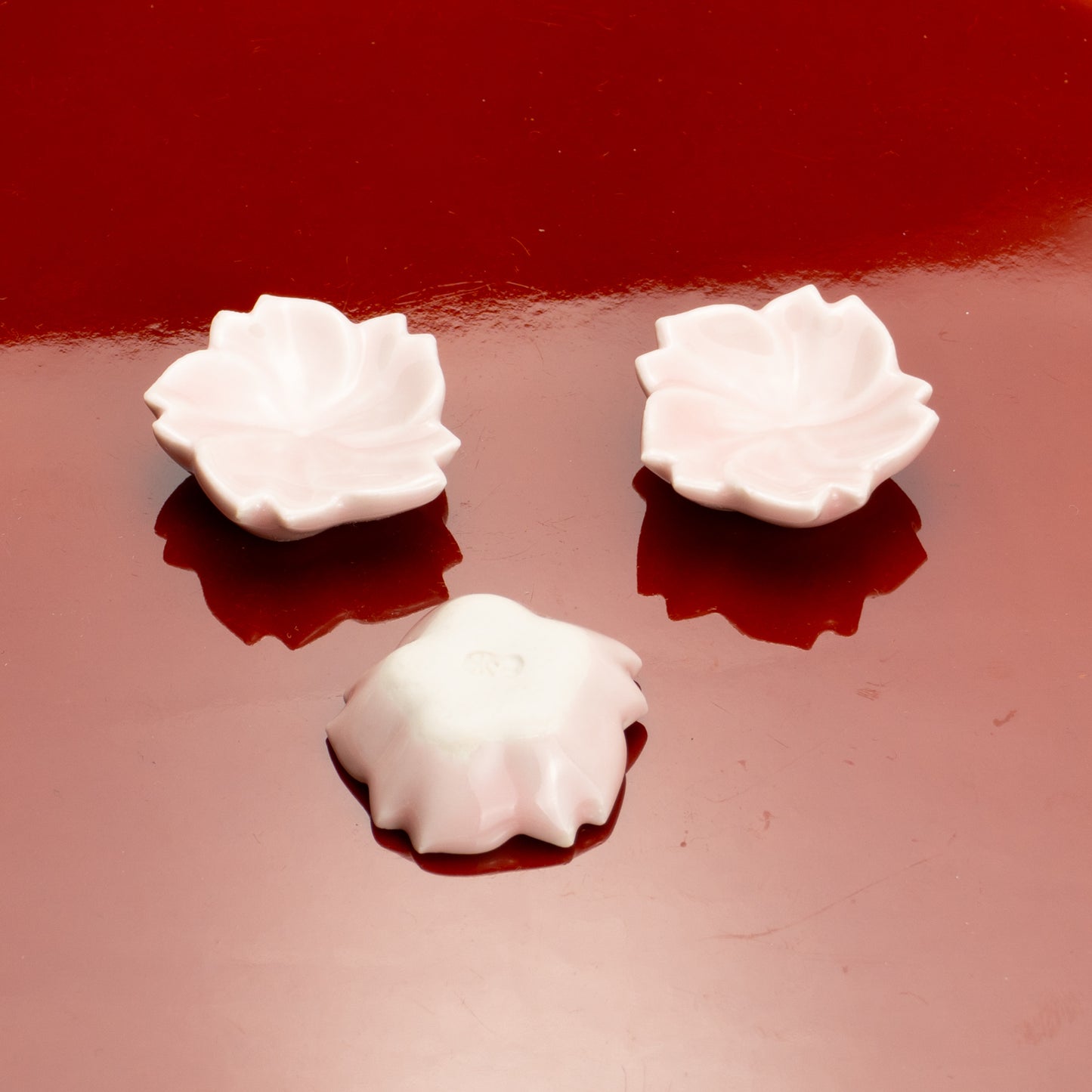 【清水焼】箸置き ピンク桜 KOTOPOTTER