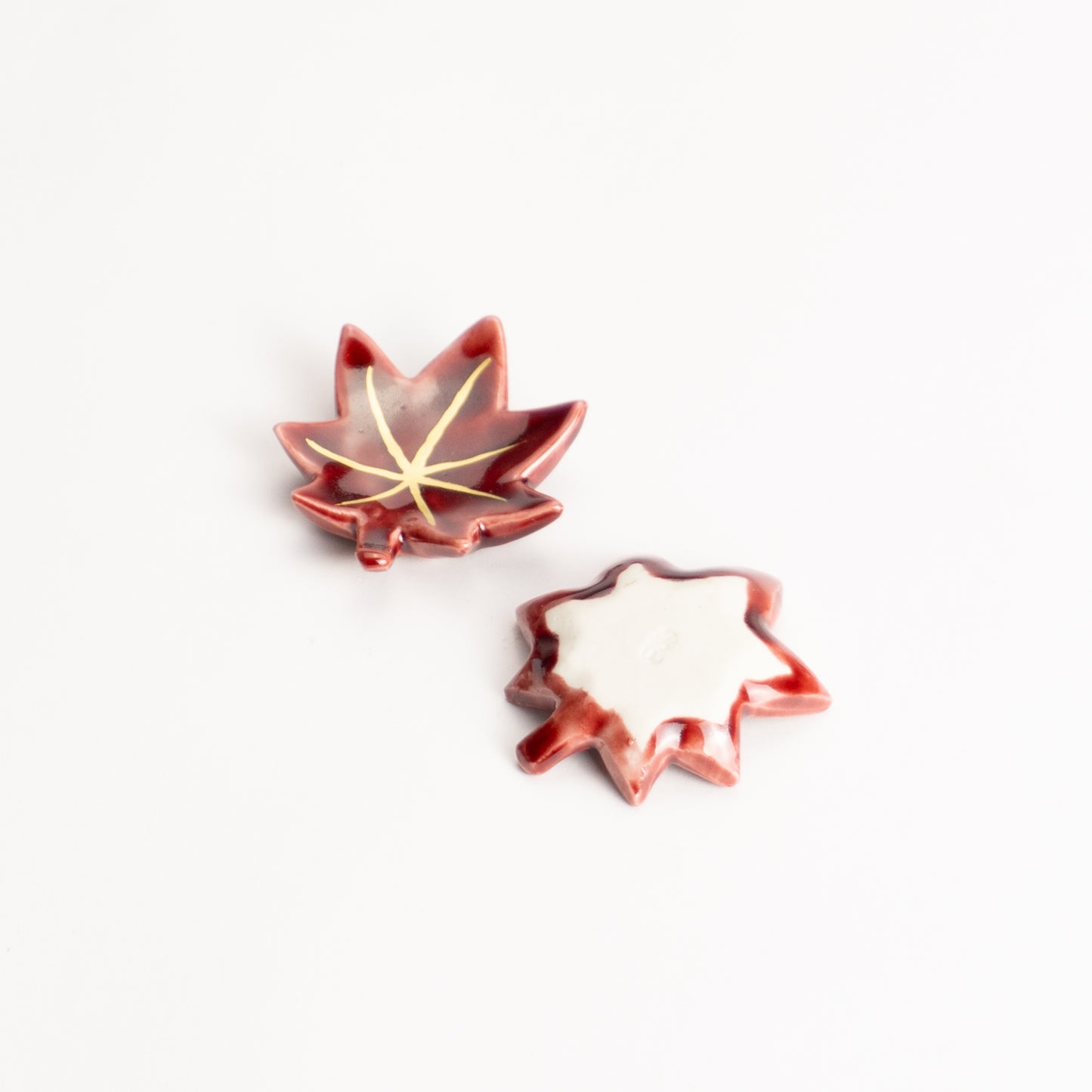 【清水焼】箸置き 紅葉 KOTOPOTTER