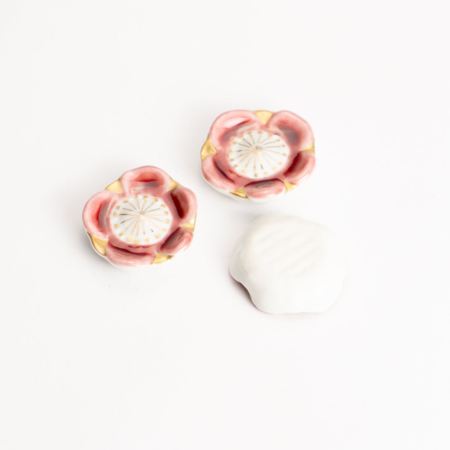 【清水焼】箸置き 梅の花 KOTOPOTTER