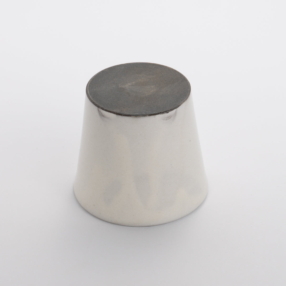 蕎麦猪口 ハシビロコウA 澤田卓伸 - Handcrafted Japanese pottery from Kyoto - Kyo ware / Kiyomizu ware.