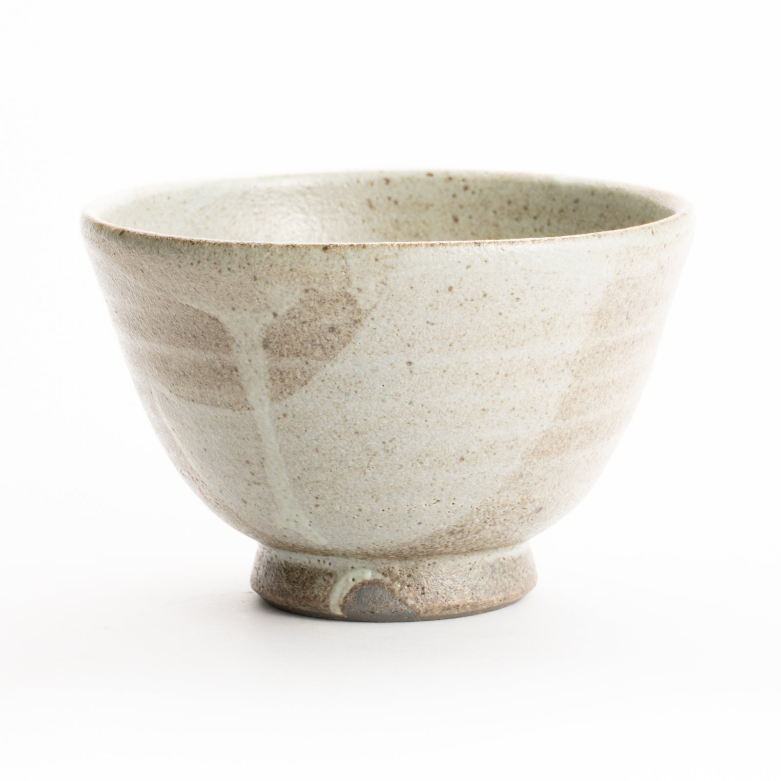 京都清水烧抹茶碗白刷毛目｜多屋嘉郎｜KOTOPOTTER