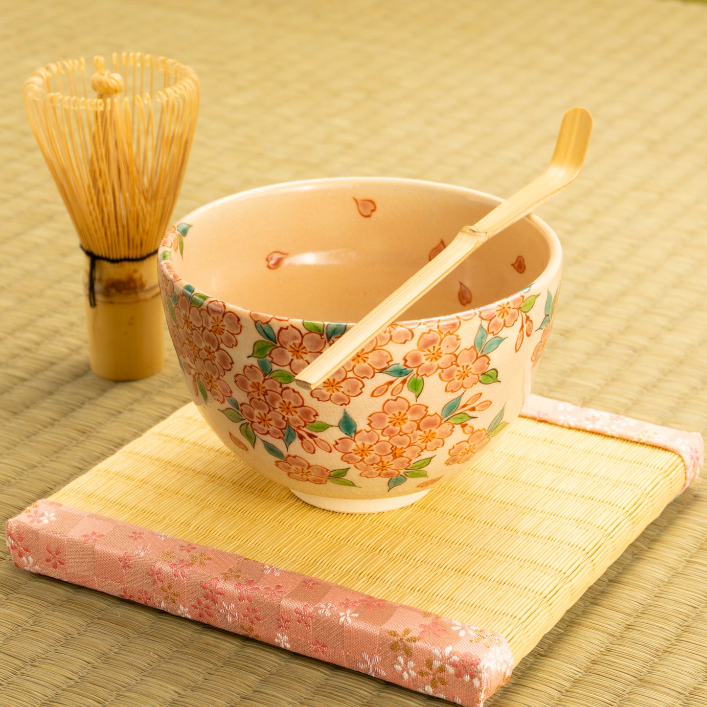 抹茶碗 桜吹雪 清水幹子 KOTOPOTTER