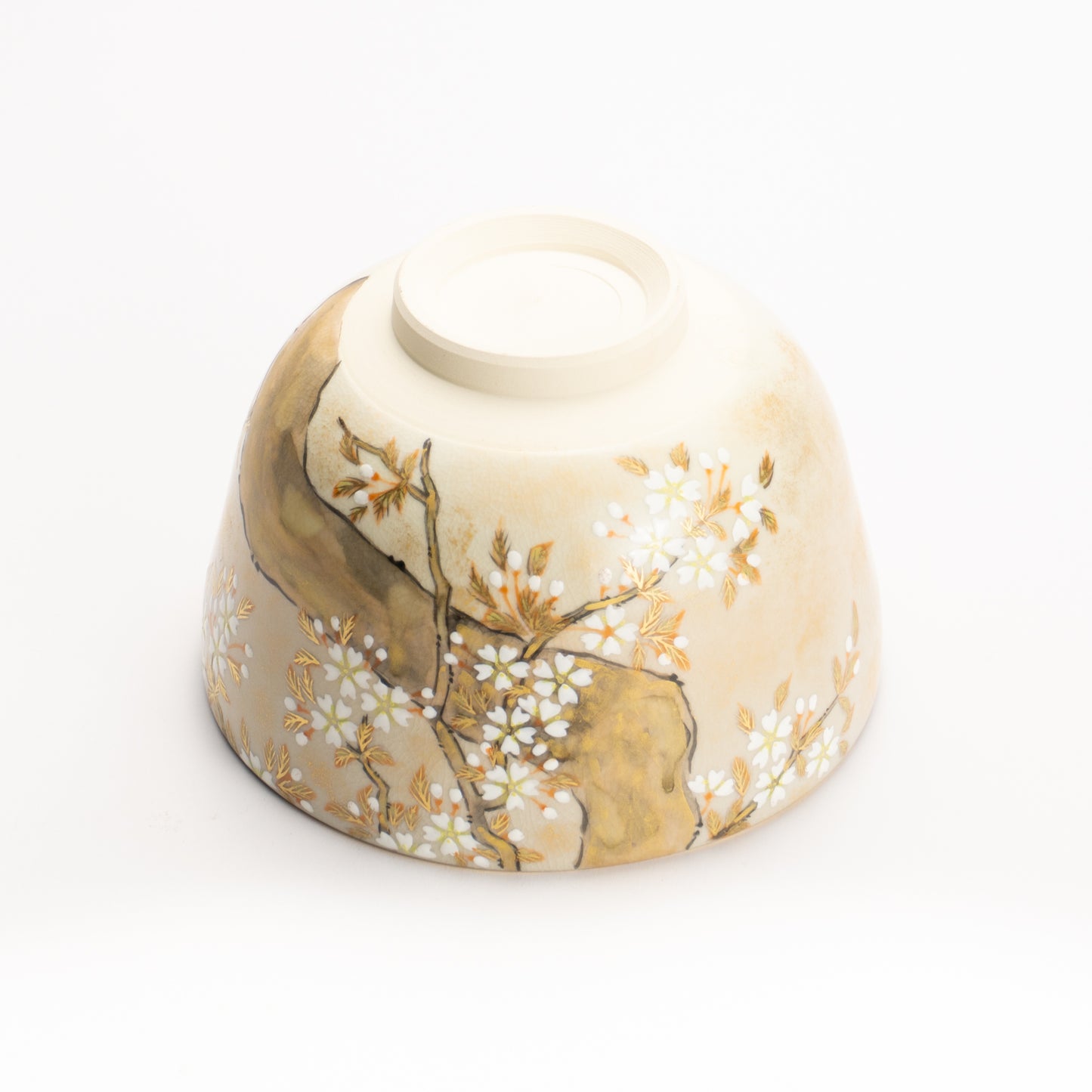 抹茶碗 色絵琳派"桜図" 善昇 KOTOPOTTER