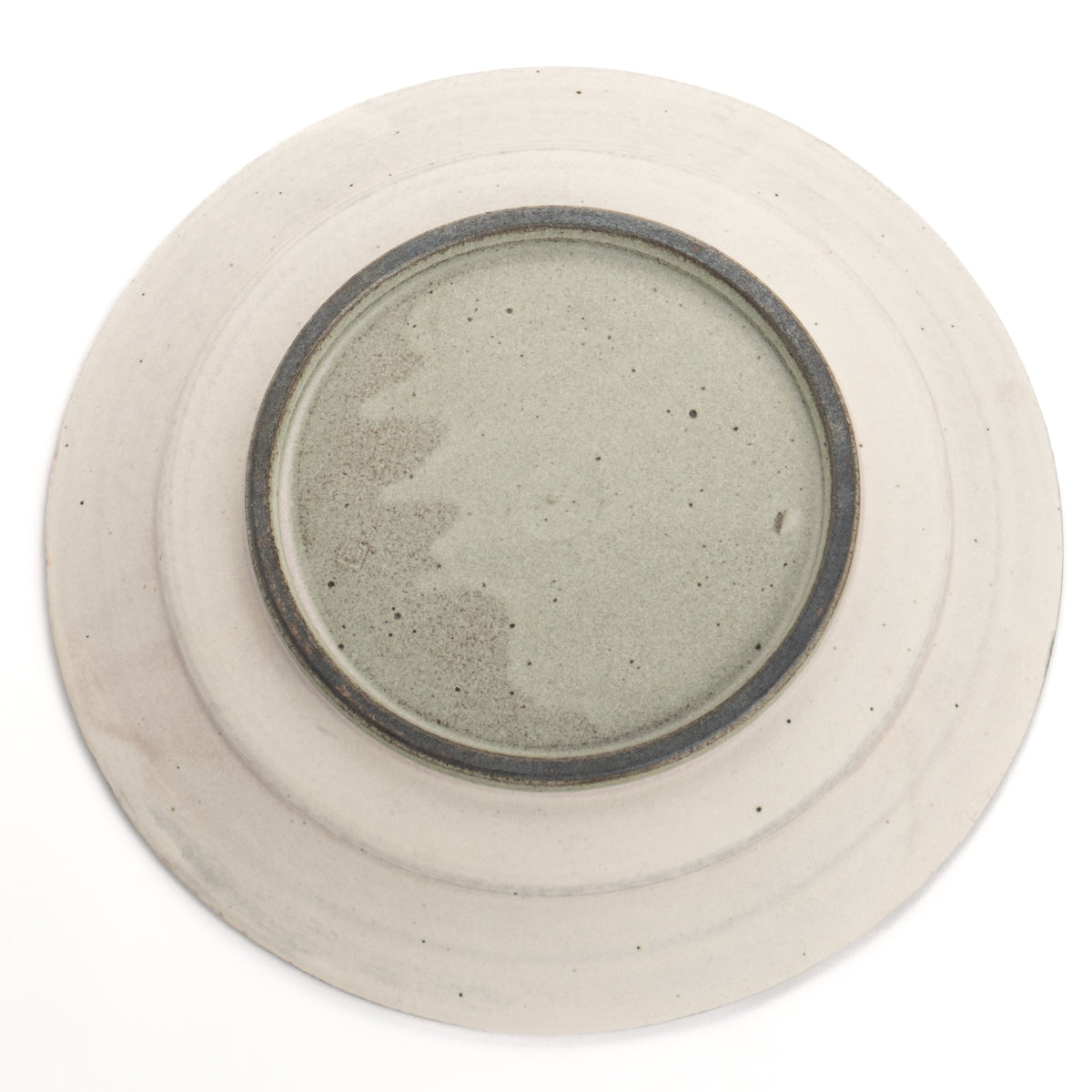 8寸皿 掛け分け 長元宏 - Handcrafted Japanese pottery from Kyoto - Kyo ware / Kiyomizu ware.