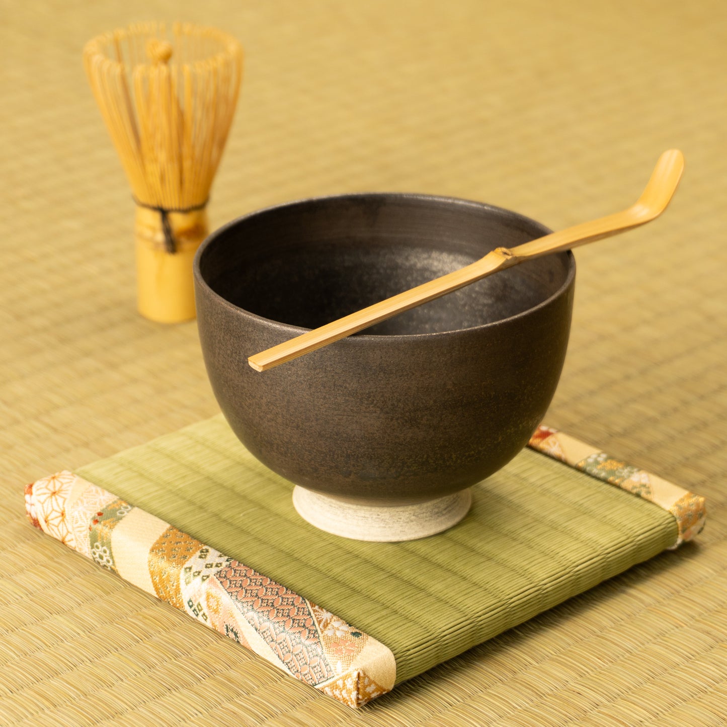 抹茶碗 丸形"鉄黒" 髙橋康治 KOTOPOTTER