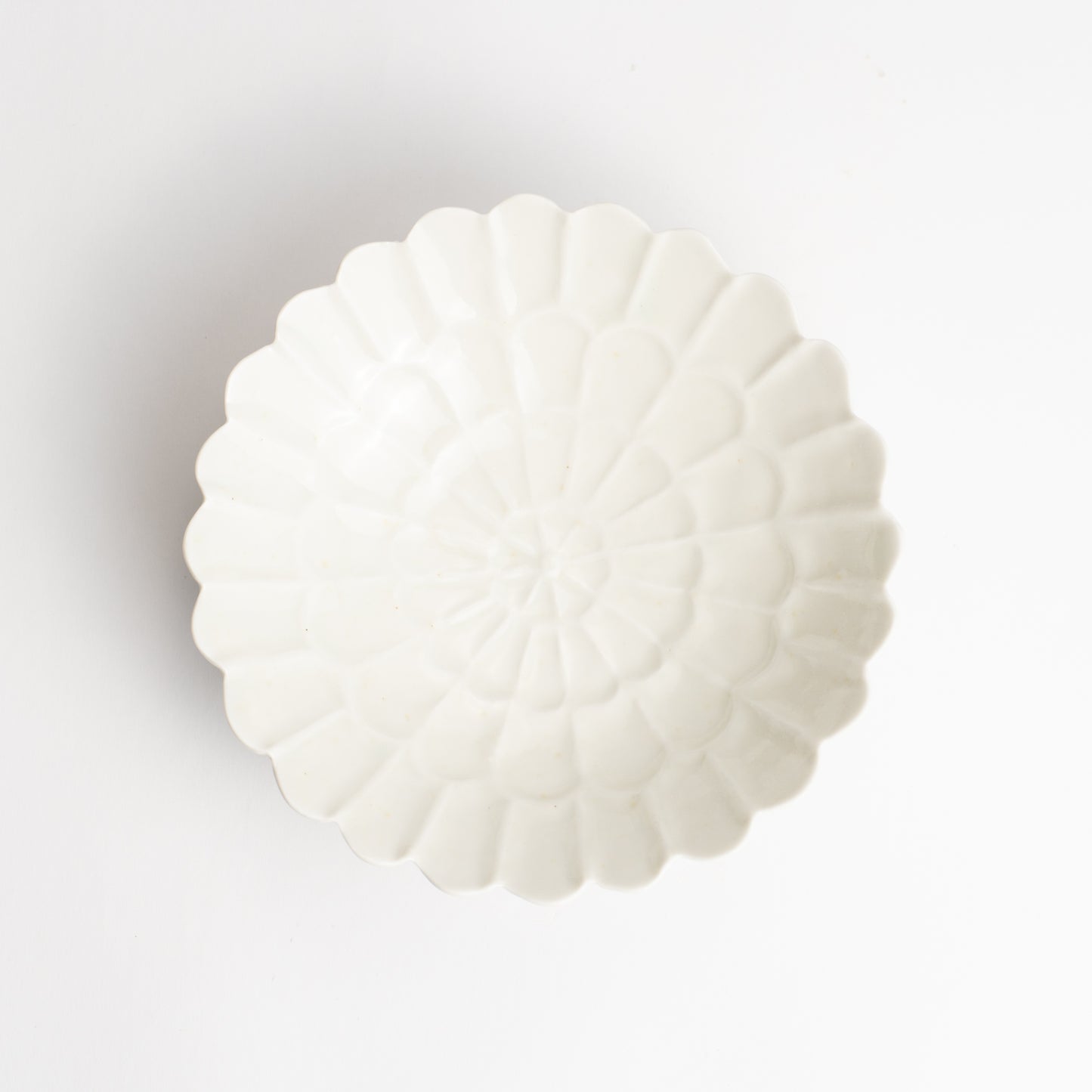 【清水焼】5寸鉢 菊 灰青釉 前田麻美 KOTOPOTTER