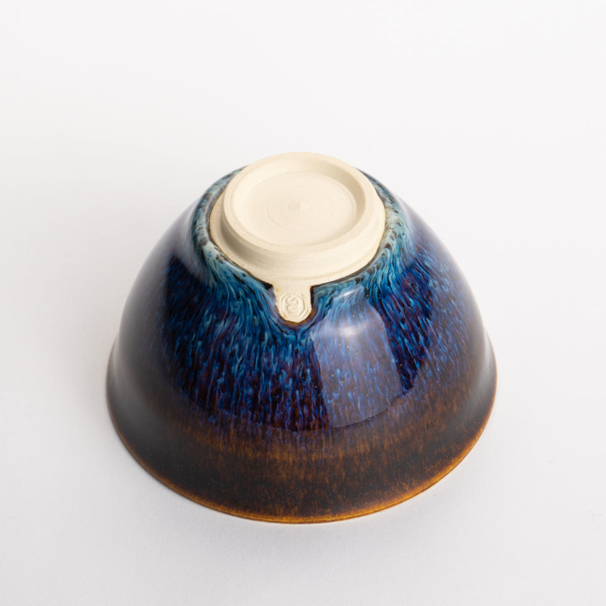 汲出碗 流星2A 和泉良法 - Handcrafted Japanese pottery from Kyoto - Kyo ware / Kiyomizu ware.