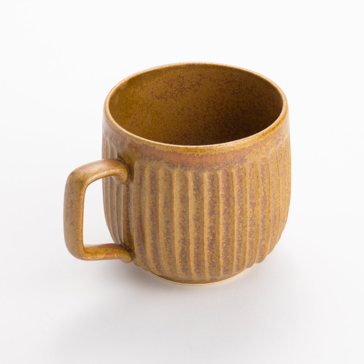 マグカップ 金彩結晶 鎬 平安楽堂 - Handcrafted Japanese pottery from Kyoto - Kyo ware / Kiyomizu ware.