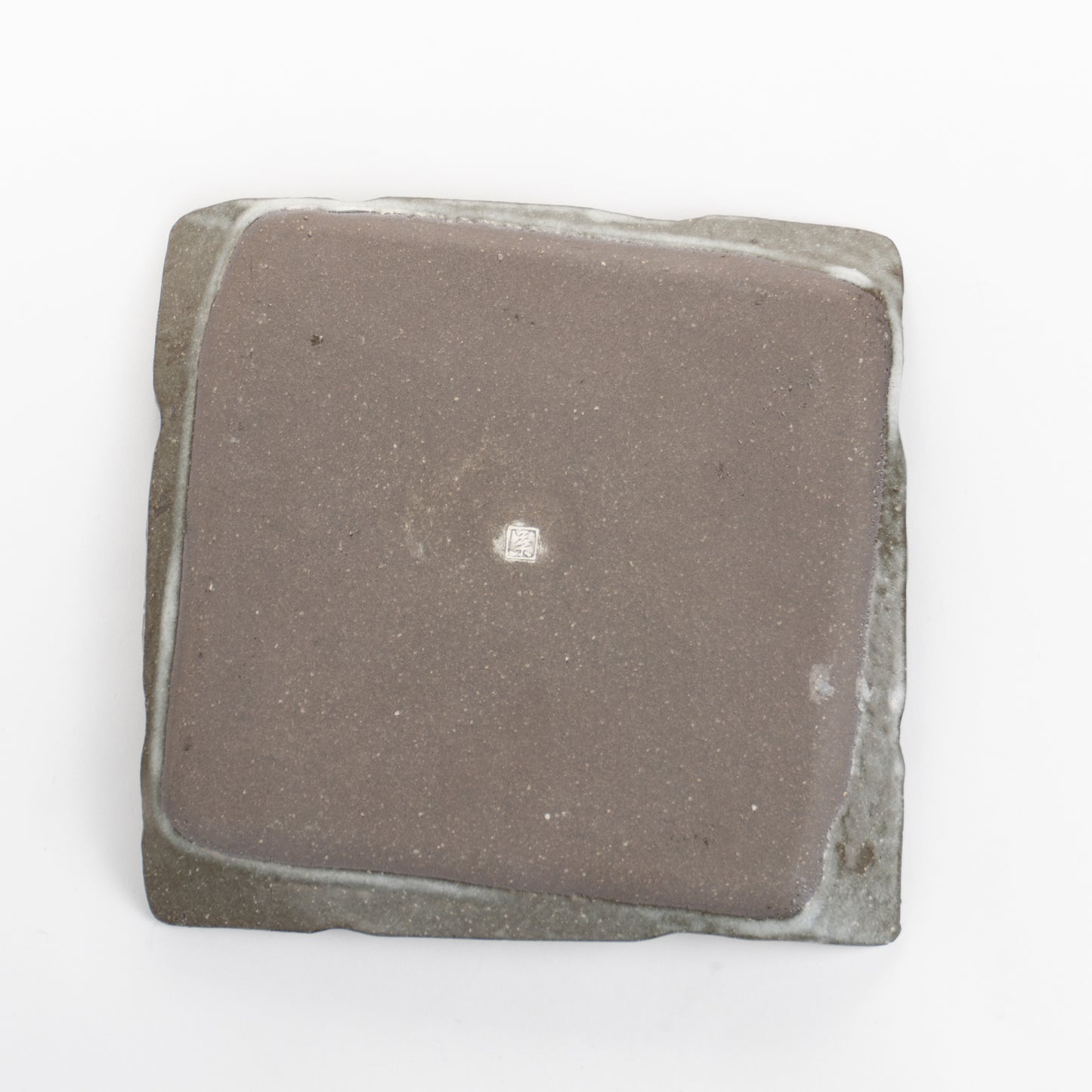 四方皿 三島更紗紋 伯耆正一 - Handcrafted Japanese pottery from Kyoto - Kyo ware / Kiyomizu ware.