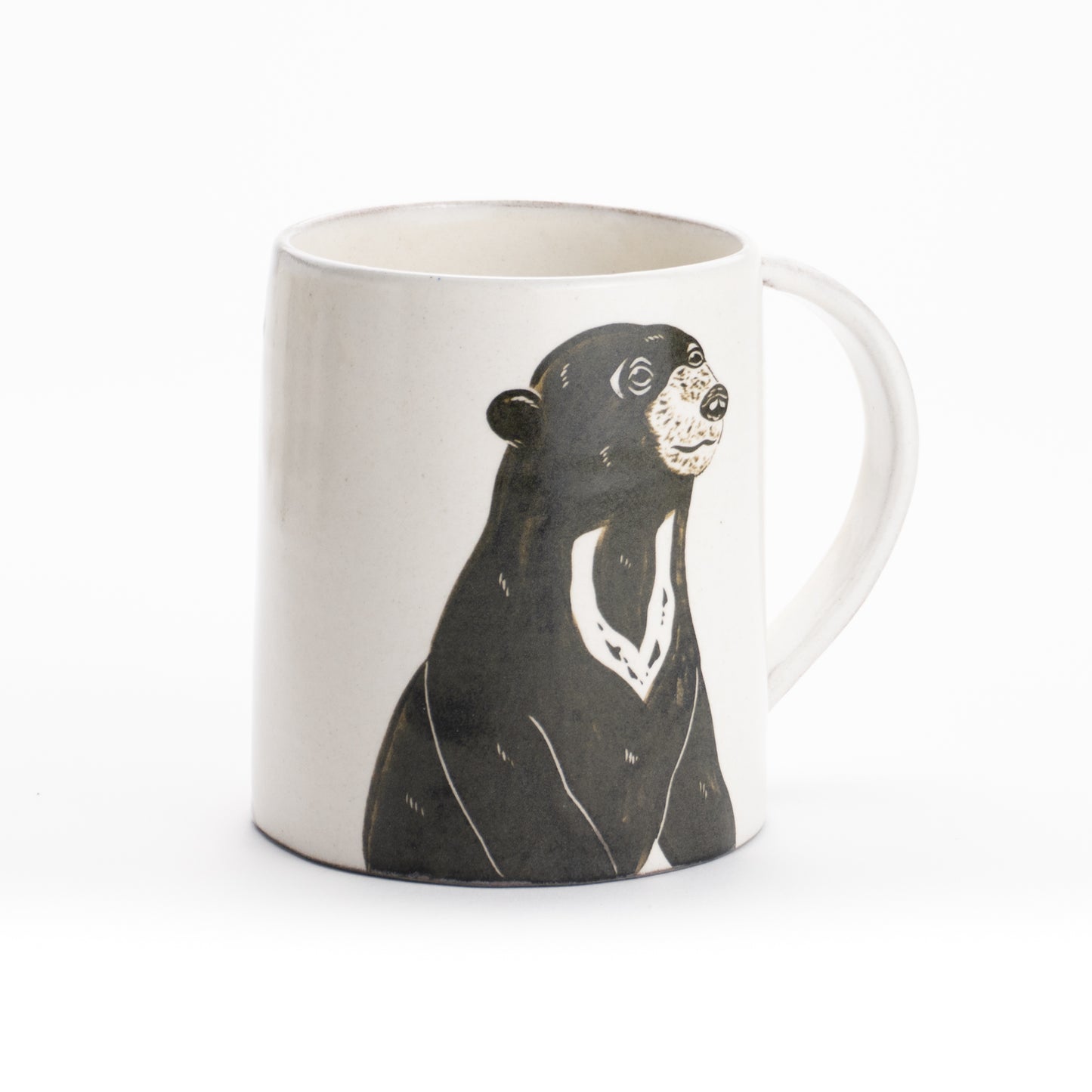 マグカップ マレーグマ 澤田卓伸 - Handcrafted Japanese pottery from Kyoto - Kyo ware / Kiyomizu ware.