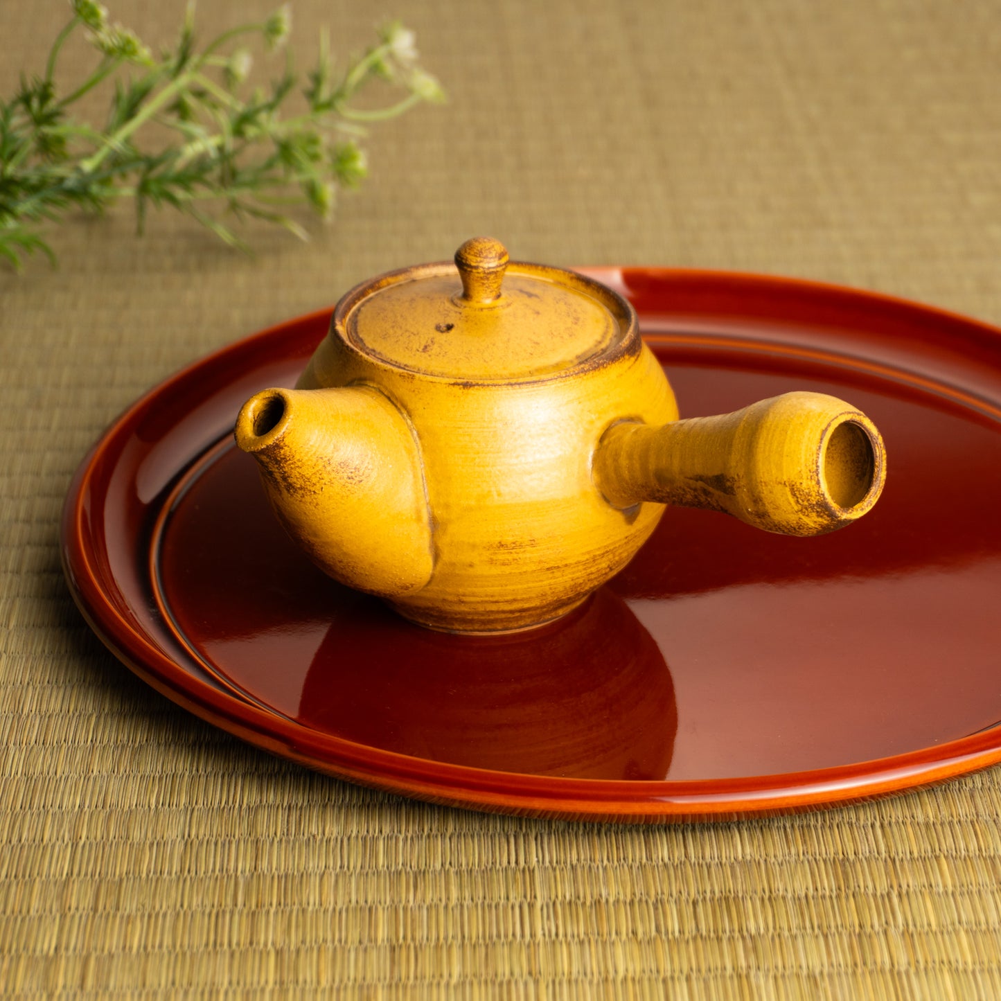 【清水焼】急須 伊羅保 忠敏窯 KOTOPOTTER