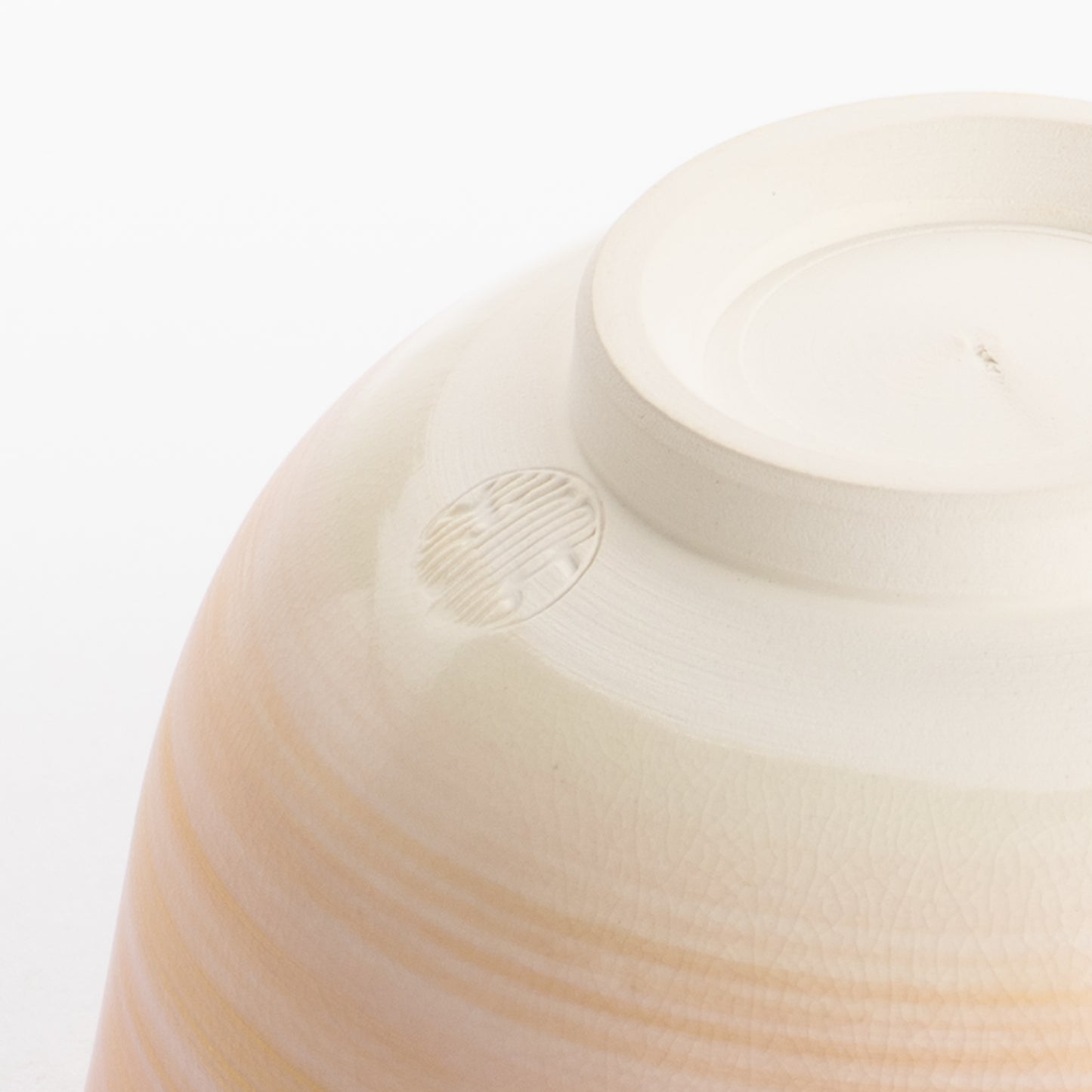 抹茶碗 内絵桜 善昇 - Handcrafted Japanese pottery from Kyoto - Kyo ware / Kiyomizu ware.