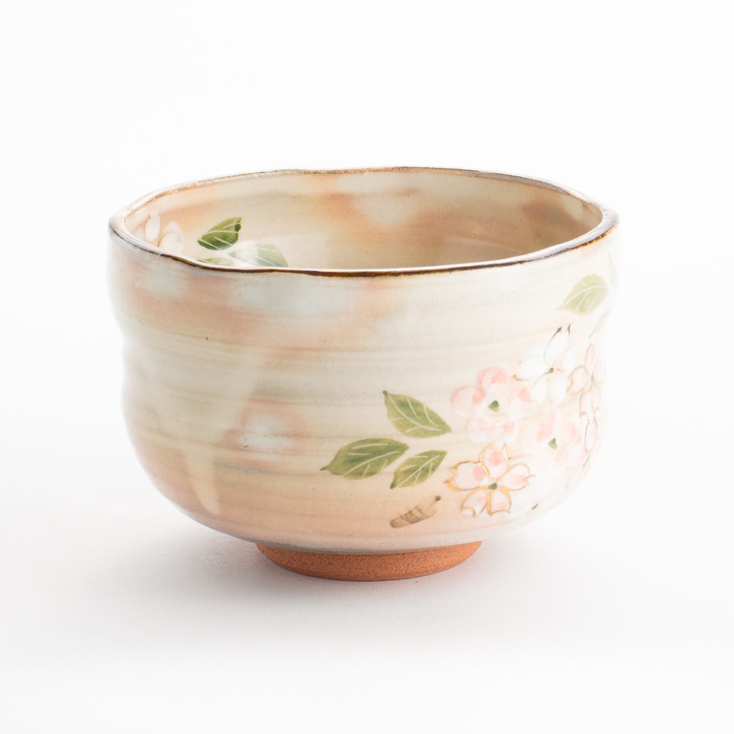 【清水焼】小抹茶碗 桜 俊山窯 KOTOPOTTER