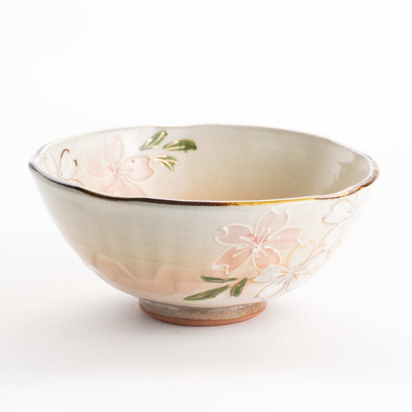 【清水焼】茶碗 桜 俊山窯 KOTOPOTTER