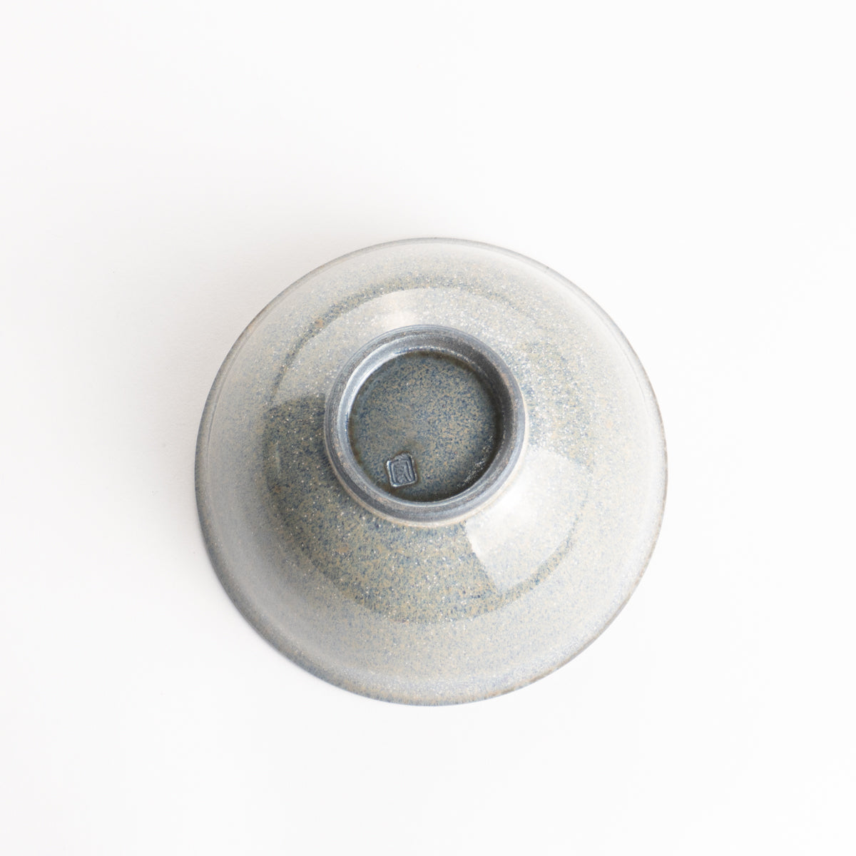 茶碗 紫白釉 長元宏 - Handcrafted Japanese pottery from Kyoto - Kyo ware / Kiyomizu ware.