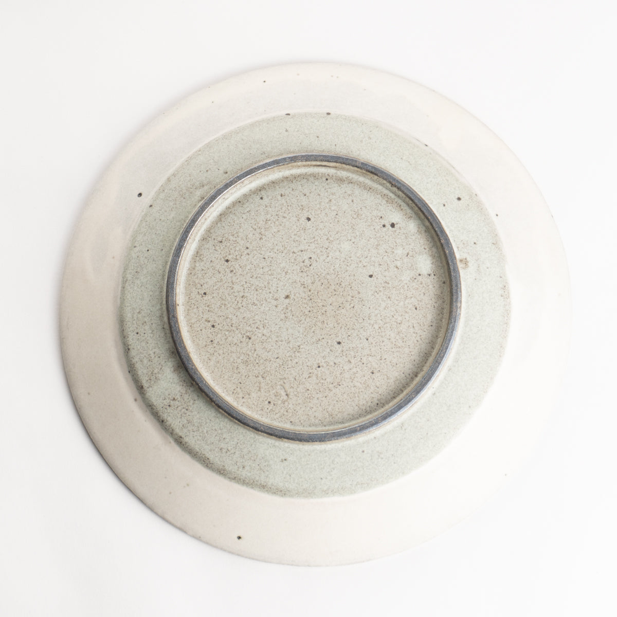 7寸皿 掛け分け 長元宏 - Handcrafted Japanese pottery from Kyoto - Kyo ware / Kiyomizu ware.