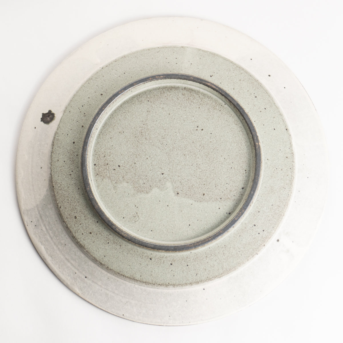 8寸皿 掛け分け 長元宏 - Handcrafted Japanese pottery from Kyoto - Kyo ware / Kiyomizu ware.