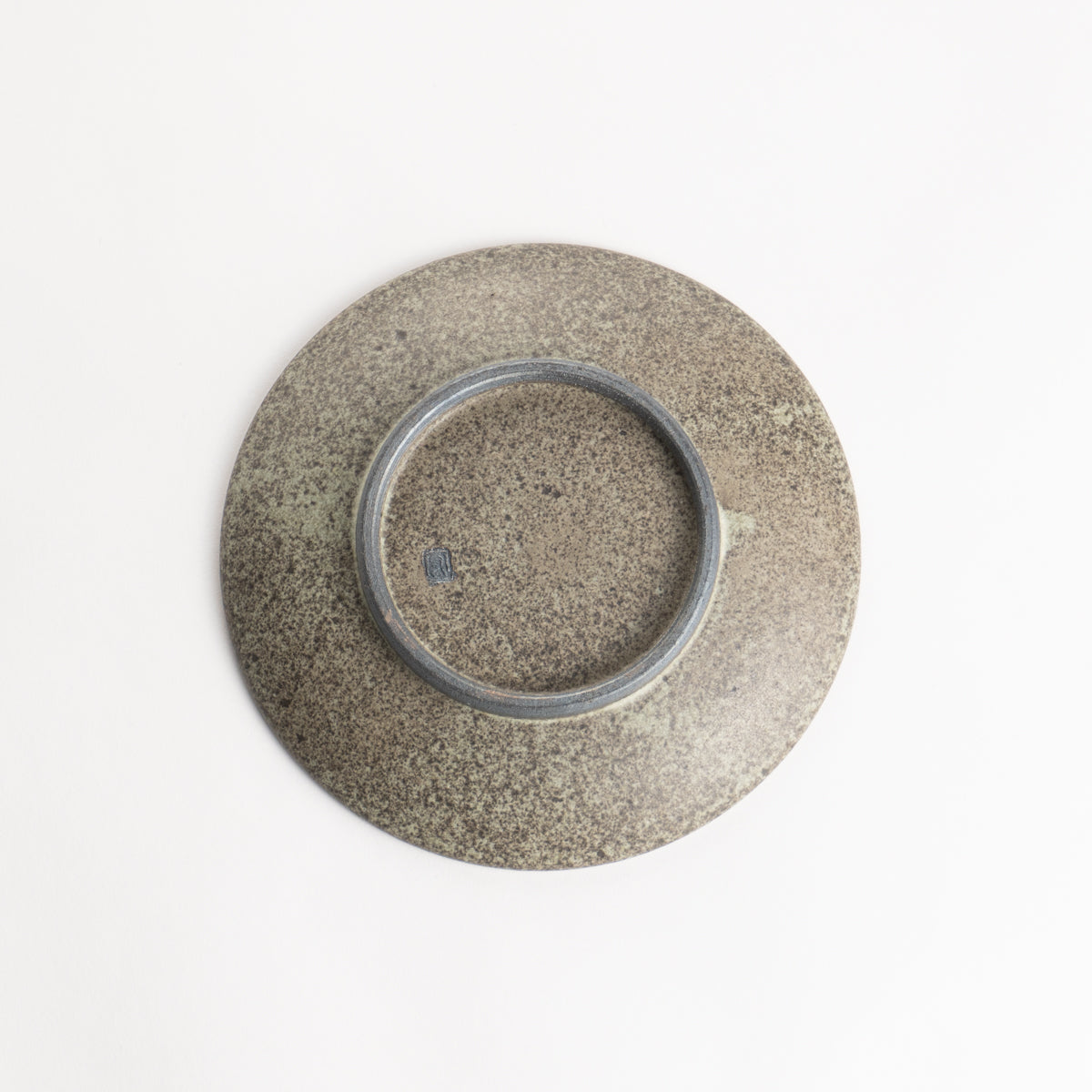 小皿 白緑釉 長元宏 - Handcrafted Japanese pottery from Kyoto - Kyo ware / Kiyomizu ware.