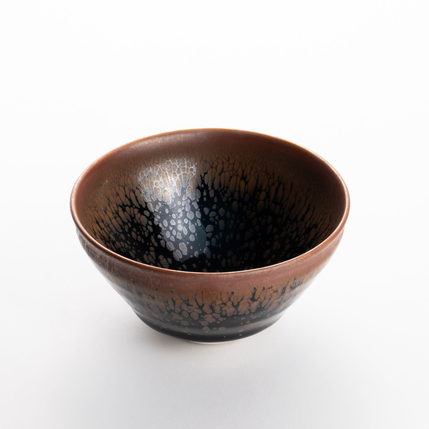 抹茶碗 天目1A 桶谷定一 - Handcrafted Japanese pottery from Kyoto - Kyo ware / Kiyomizu ware.