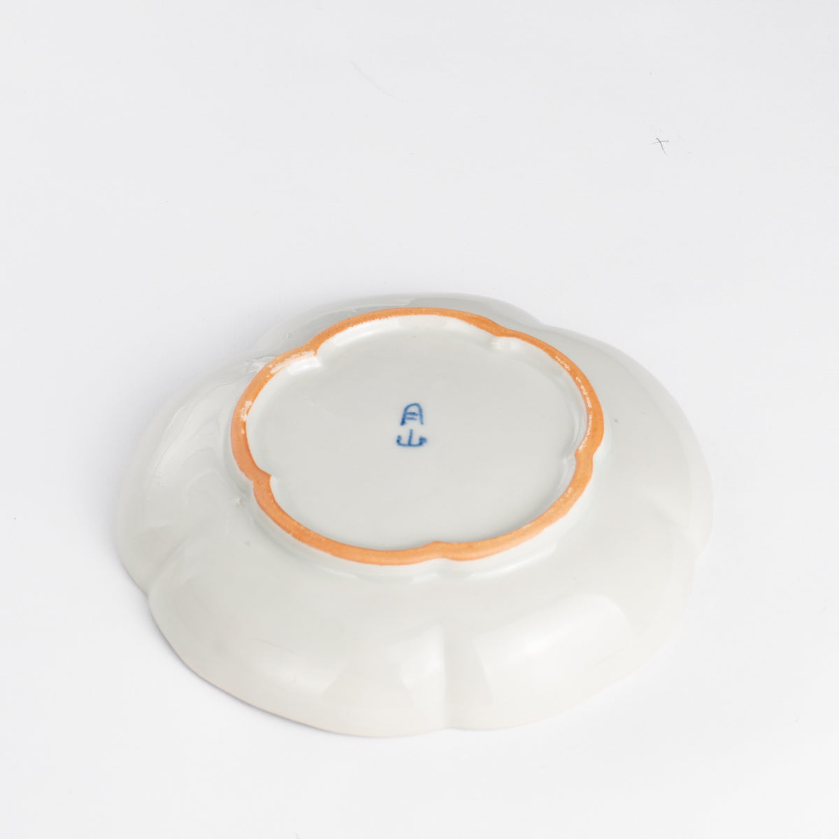 小皿 染付 竹 永田工房 - Handcrafted Japanese pottery from Kyoto - Kyo ware / Kiyomizu ware.