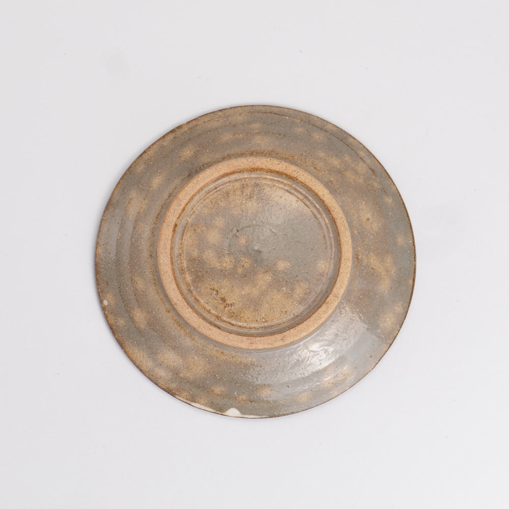 銘々皿 四季草花 俊山窯 - Handcrafted Japanese pottery from Kyoto - Kyo ware / Kiyomizu ware.