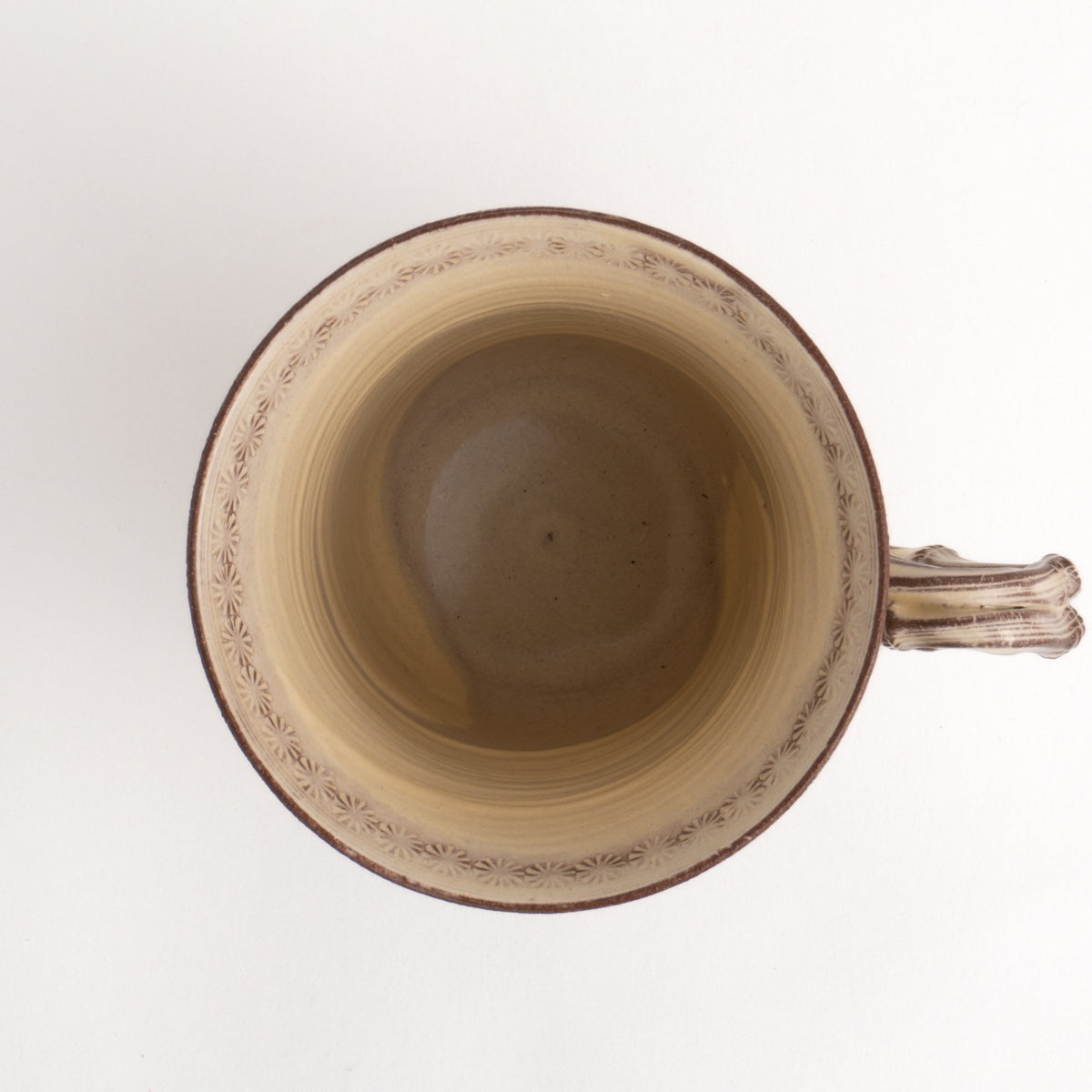 マグカップ 紫三島2B 陶楽窯 - Handcrafted Japanese pottery from Kyoto - Kyo ware / Kiyomizu ware.