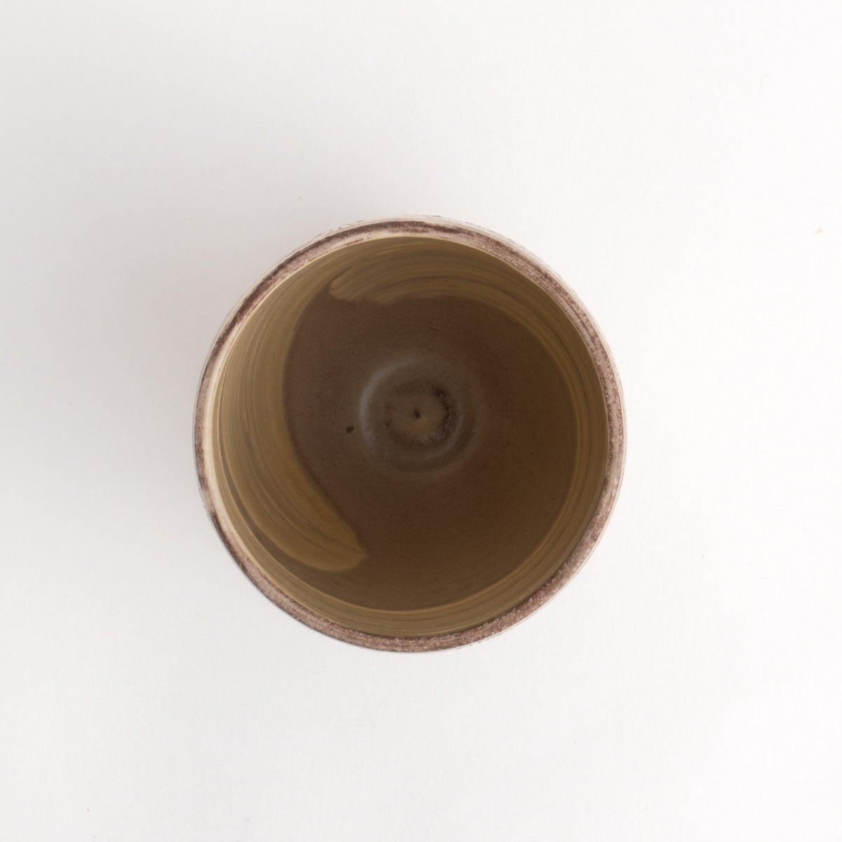 湯呑 紫三島2F 陶楽窯 - Handcrafted Japanese pottery from Kyoto - Kyo ware / Kiyomizu ware.