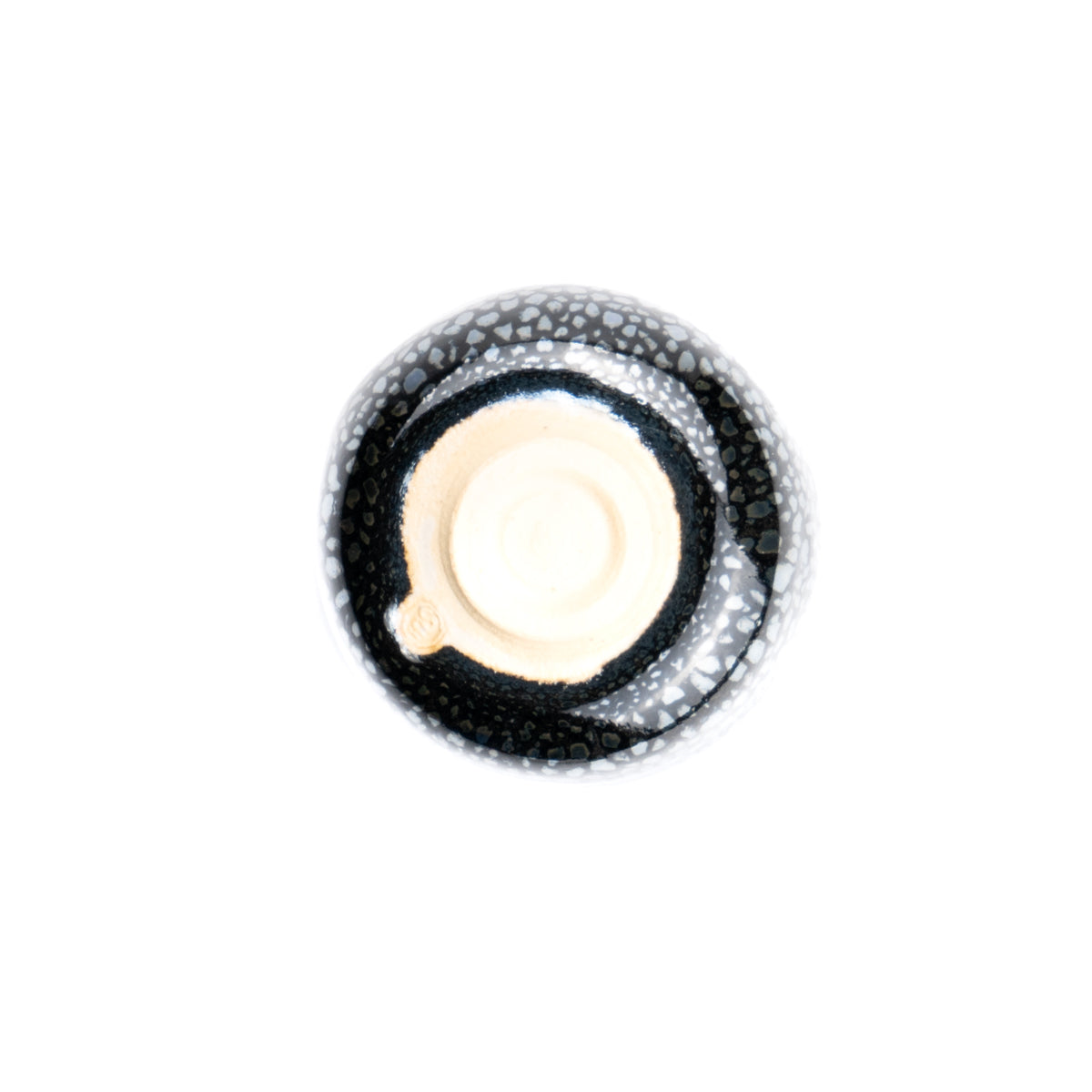 ぐい吞 銀星2A 和泉良法 - Handcrafted Japanese pottery from Kyoto - Kyo ware / Kiyomizu ware.