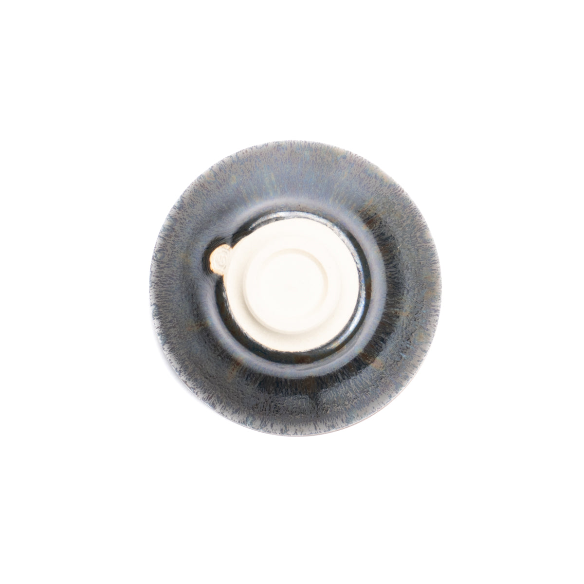 ぐい吞 金天目2C 和泉良法 - Handcrafted Japanese pottery from Kyoto - Kyo ware / Kiyomizu ware.