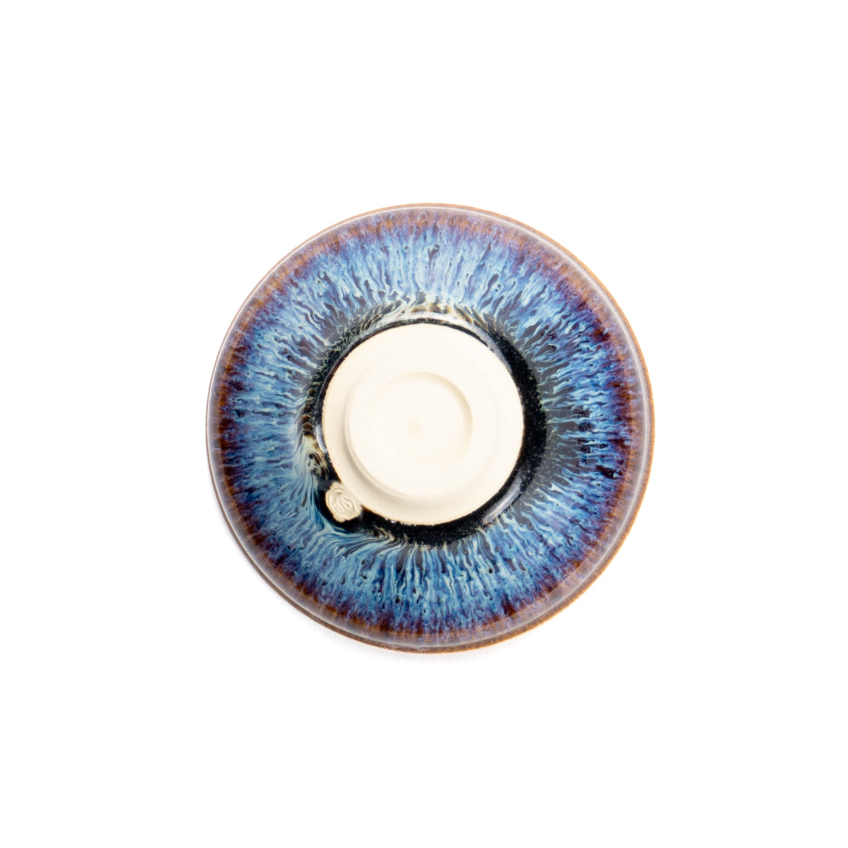 ぐい呑 流星2B 和泉良法 - Handcrafted Japanese pottery from Kyoto - Kyo ware / Kiyomizu ware.