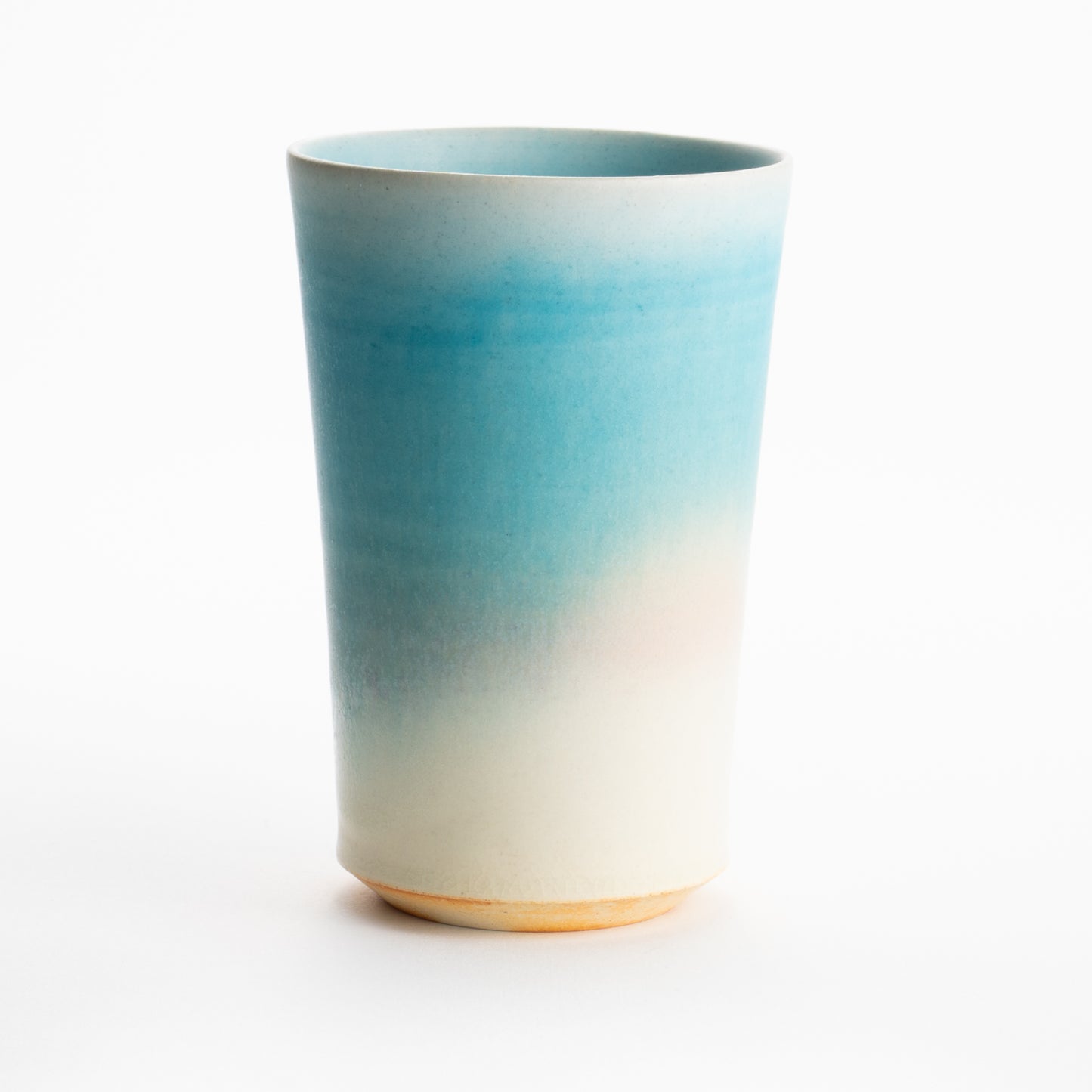 【清水焼】タンブラー　碧釉　竹村陽太郎 KOTOPOTTER