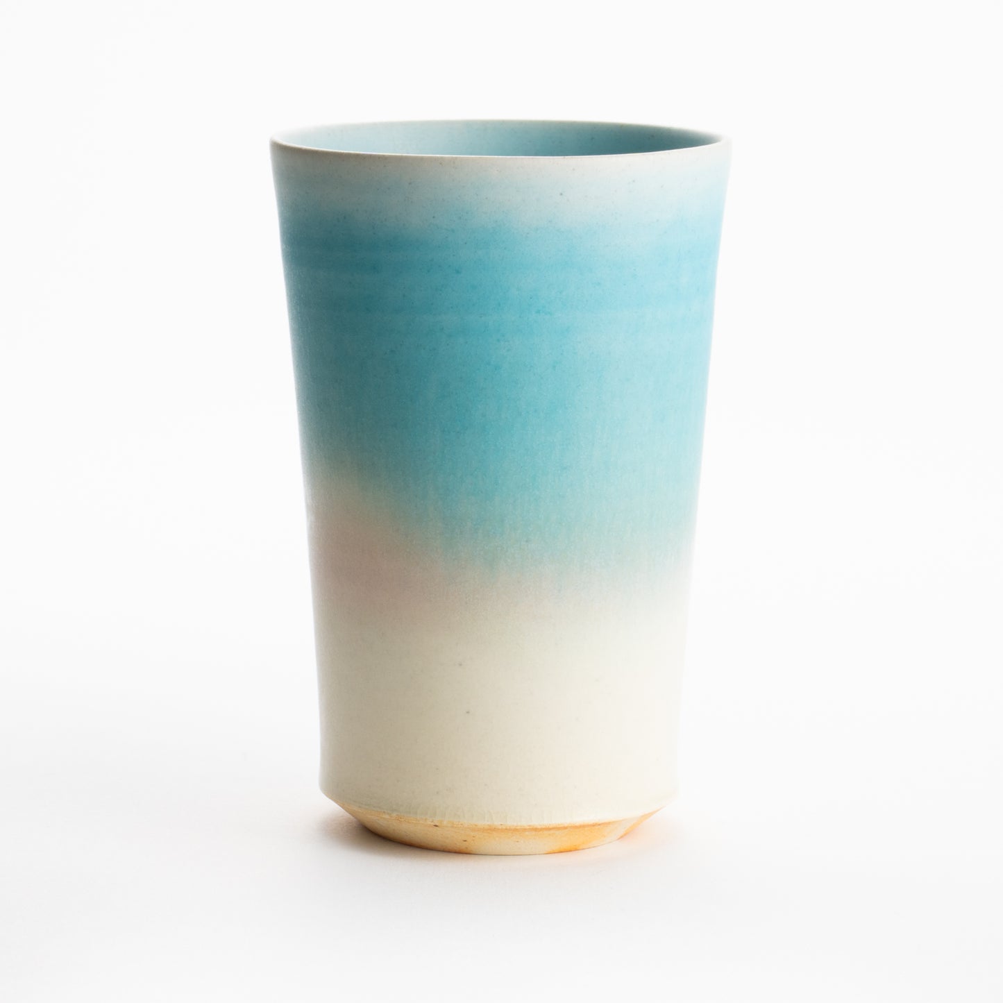 【清水焼】タンブラー　碧釉　竹村陽太郎 KOTOPOTTER