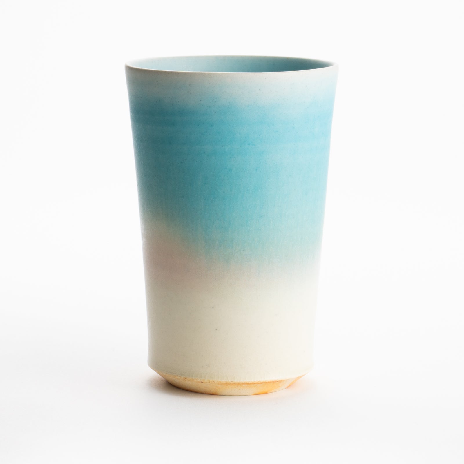 【清水焼】タンブラー　碧釉　竹村陽太郎 KOTOPOTTER