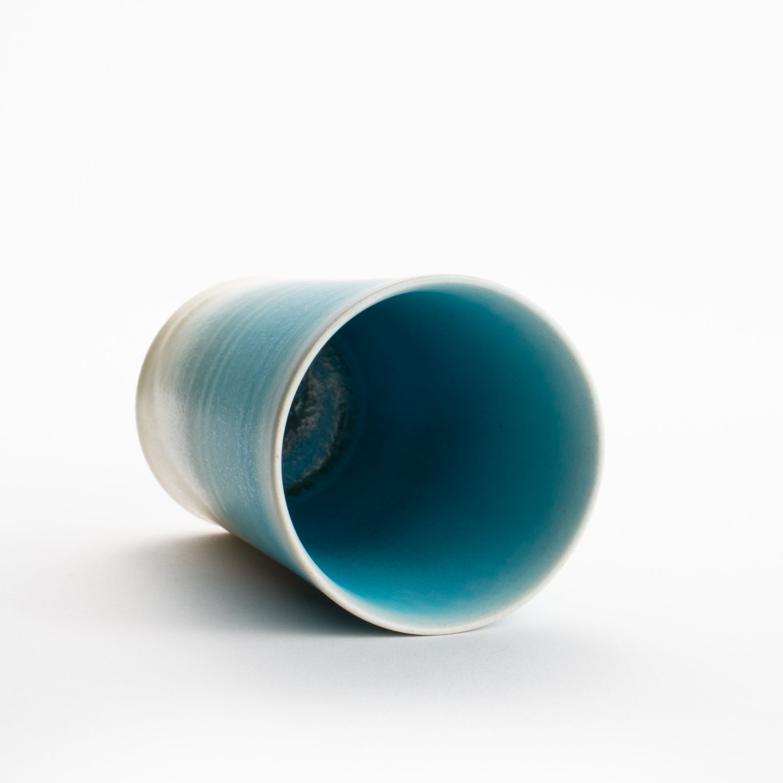 【清水焼】タンブラー　碧釉　竹村陽太郎 KOTOPOTTER