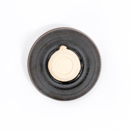 ぐい呑　金天目　和泉良法 - Handcrafted Japanese pottery from Kyoto - Kyo ware / Kiyomizu ware.